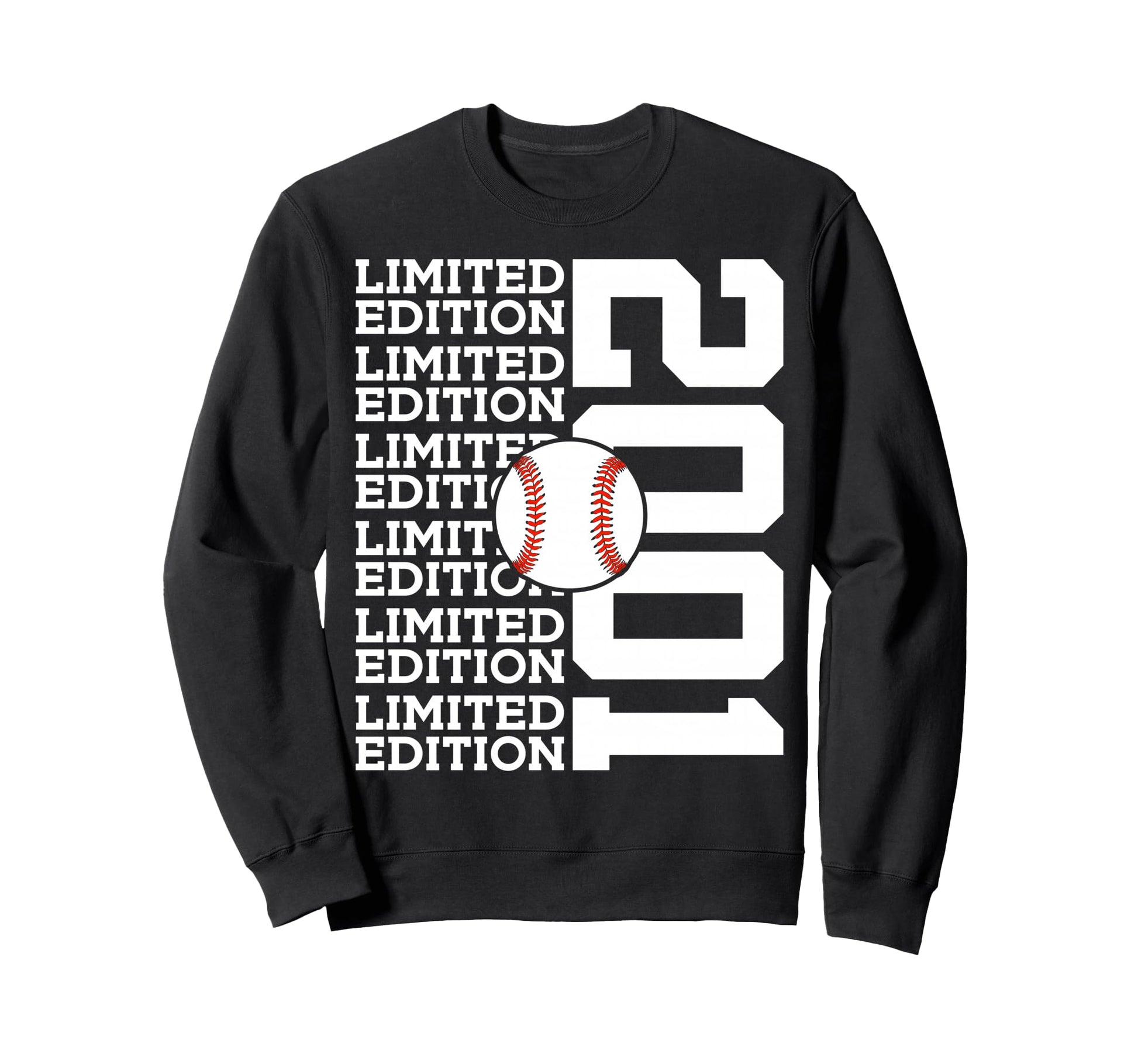 2001 Baseball 25Th Birthday Sweatshirt - Graphic Print Unisex - T-Shirt, Sweatshirt, Hoodie