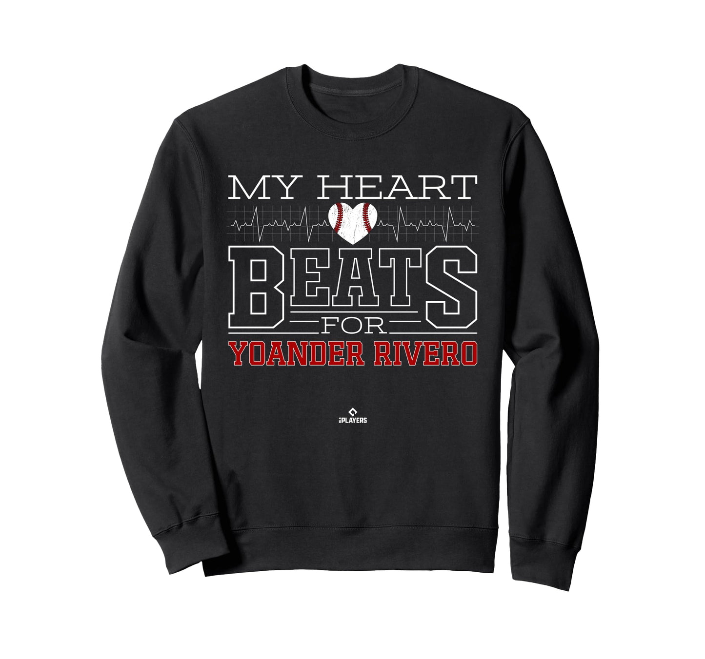 My Heart Beats Yoander Rivero Sweatshirt - Aesthetic Graphic for Adults - T-Shirt, Sweatshirt, Hoodie
