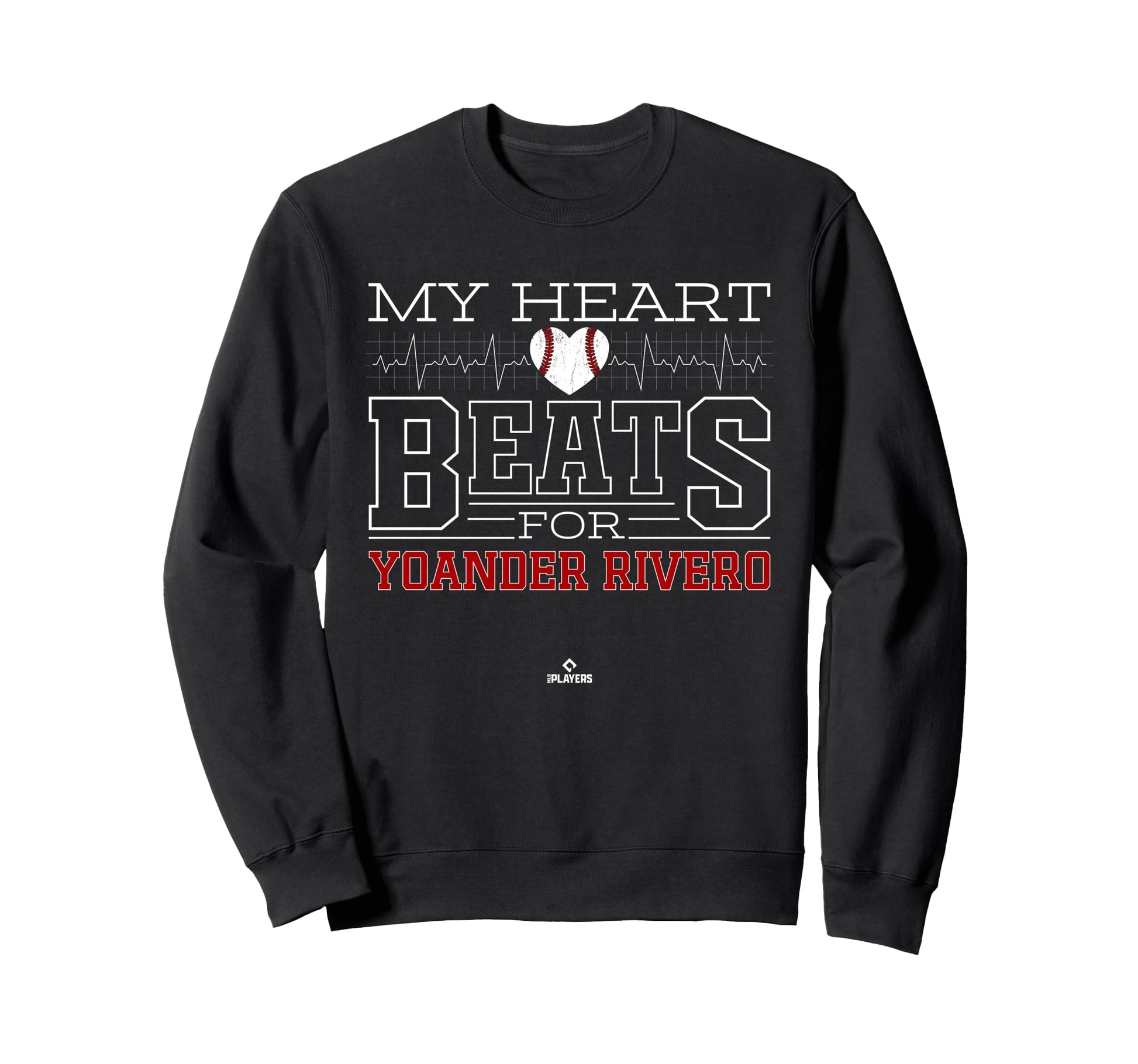 My Heart Beats Yoander Rivero Sweatshirt - Aesthetic Graphic for Adults - T-Shirt, Sweatshirt, Hoodie
