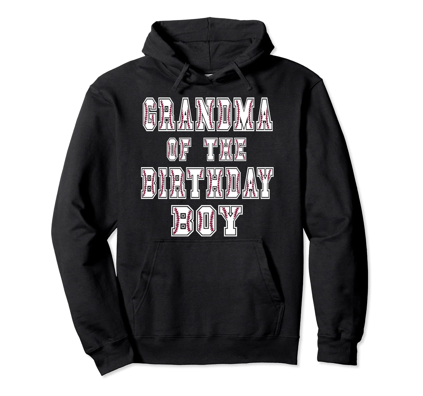 Grandma Birthday Baller Baseball Themed Hoodie - Minimalist Print Unisex - T-Shirt, Sweatshirt, Hoodie