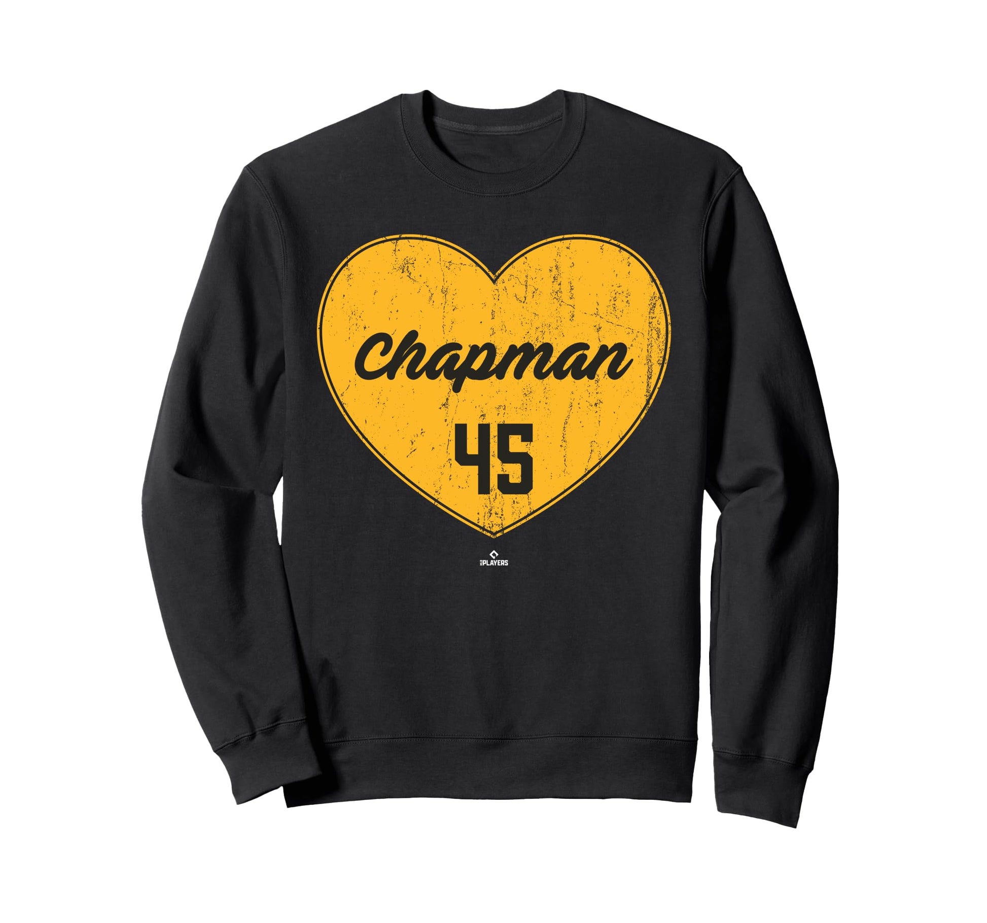 Distressed Heart Aroldis Chapman Sweatshirt - Streetwear Style Men Women - T-Shirt, Sweatshirt, Hoodie