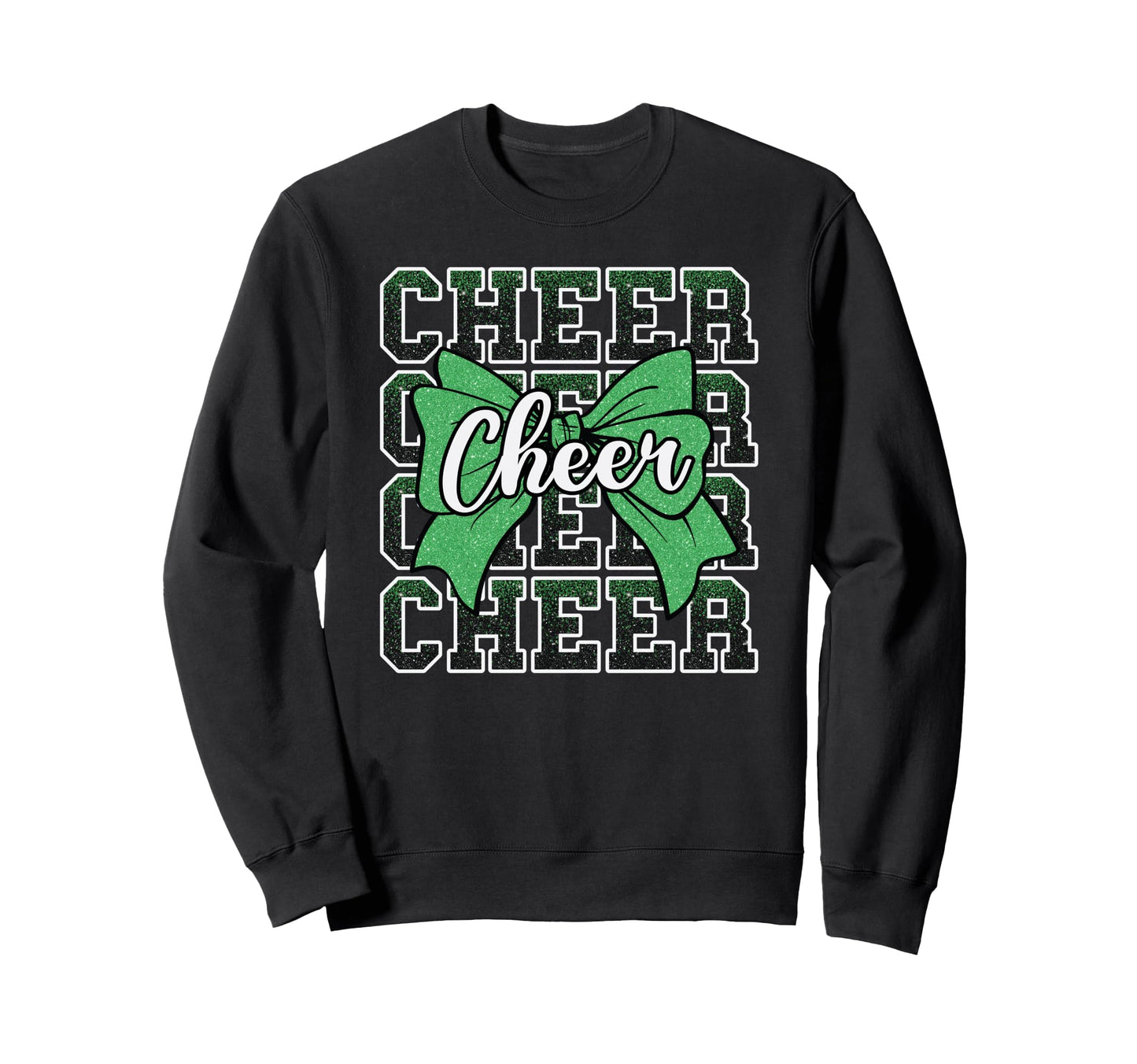 Coquette Cheer Bow Sport Cheerleader Sweatshirt - Streetwear Style Unisex - T-Shirt, Sweatshirt, Hoodie