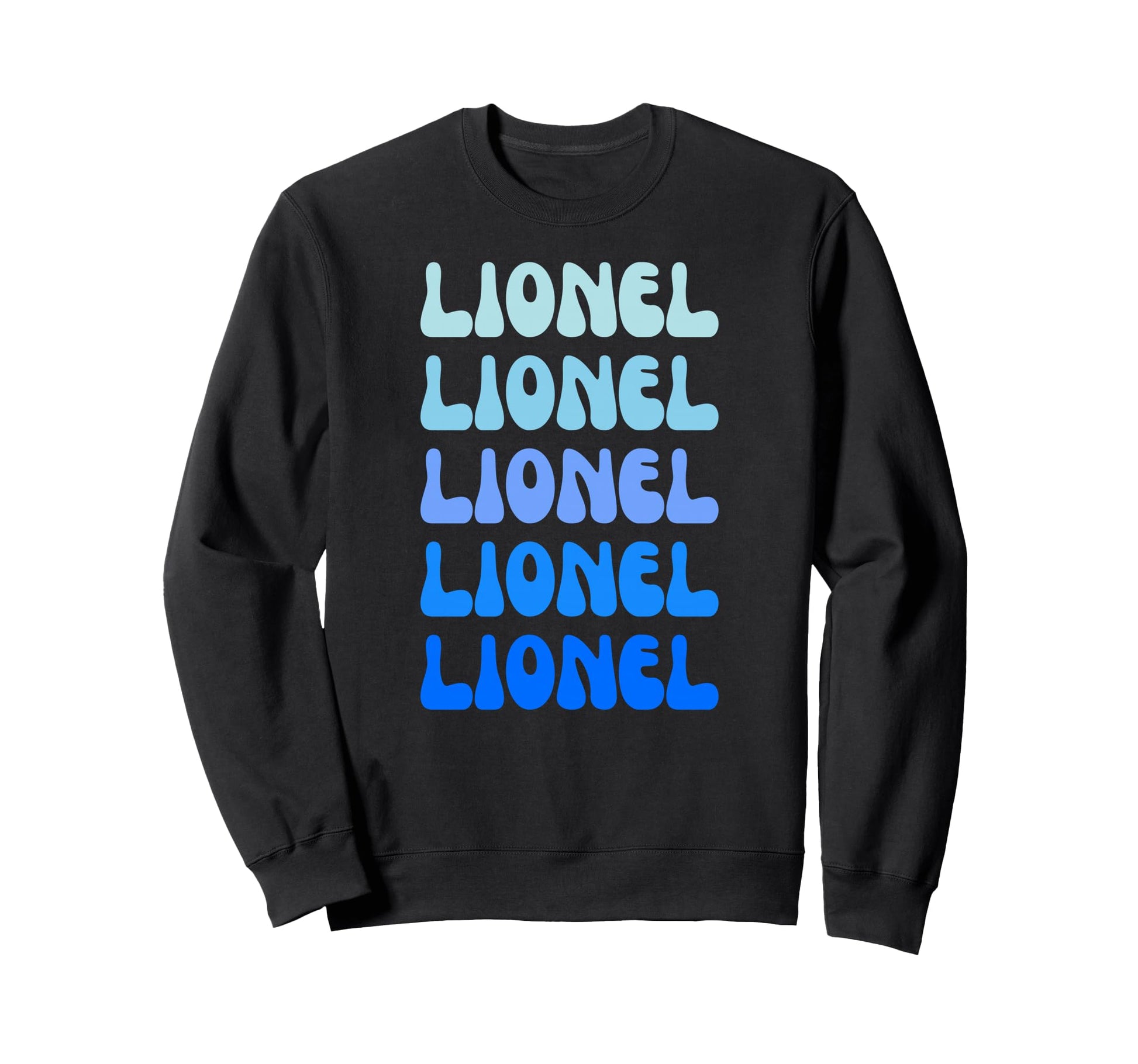Lionel Name Stack Sweatshirt - Custom Art Print for Adults - T-Shirt, Sweatshirt, Hoodie