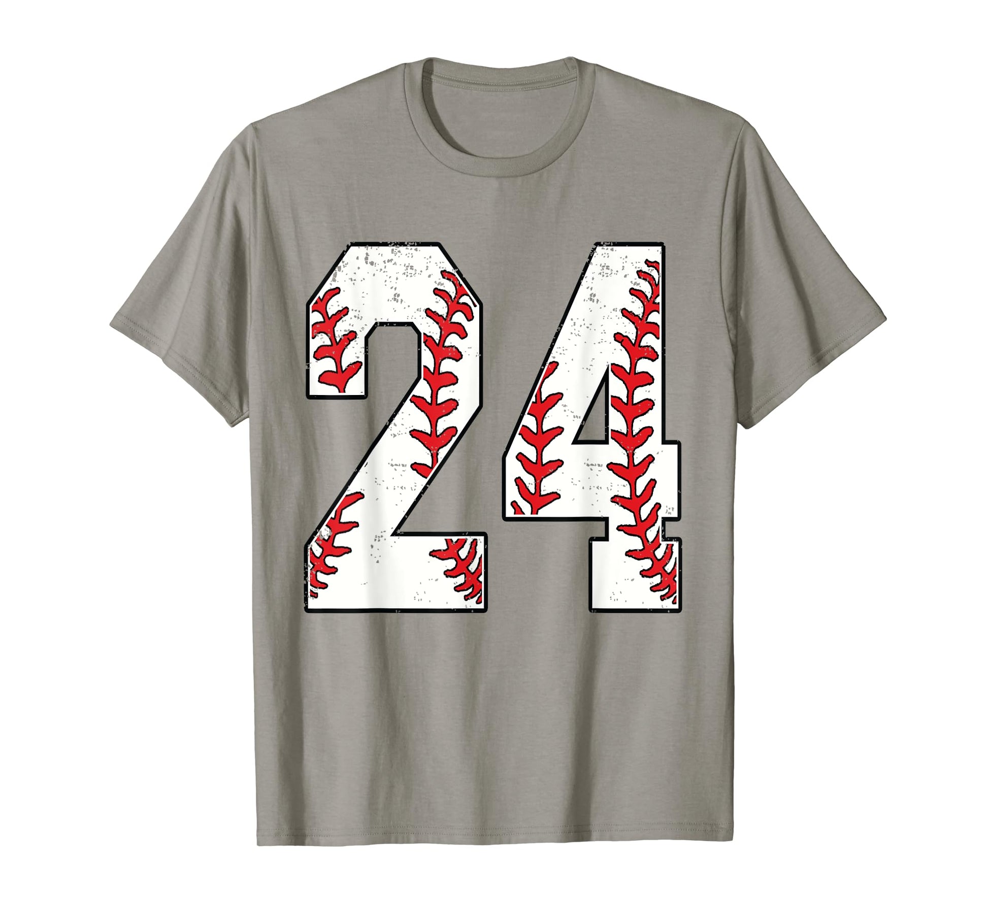 Number 24 Baseball 24 Jersey Number T-Shirt - Unique Graphic Unisex - T-Shirt, Sweatshirt, Hoodie
