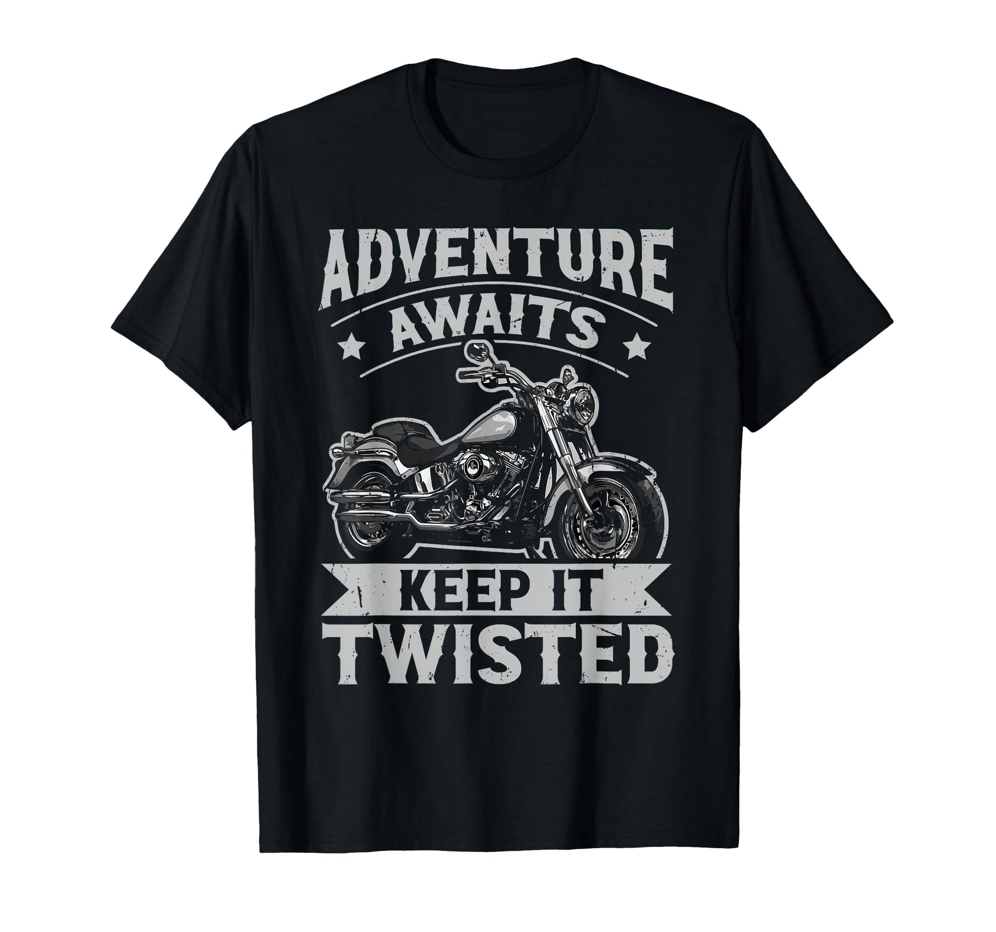 Adventure Awaits Keep It Twisted T-Shirt - Graphic Print Men Women - T-Shirt, Sweatshirt, Hoodie