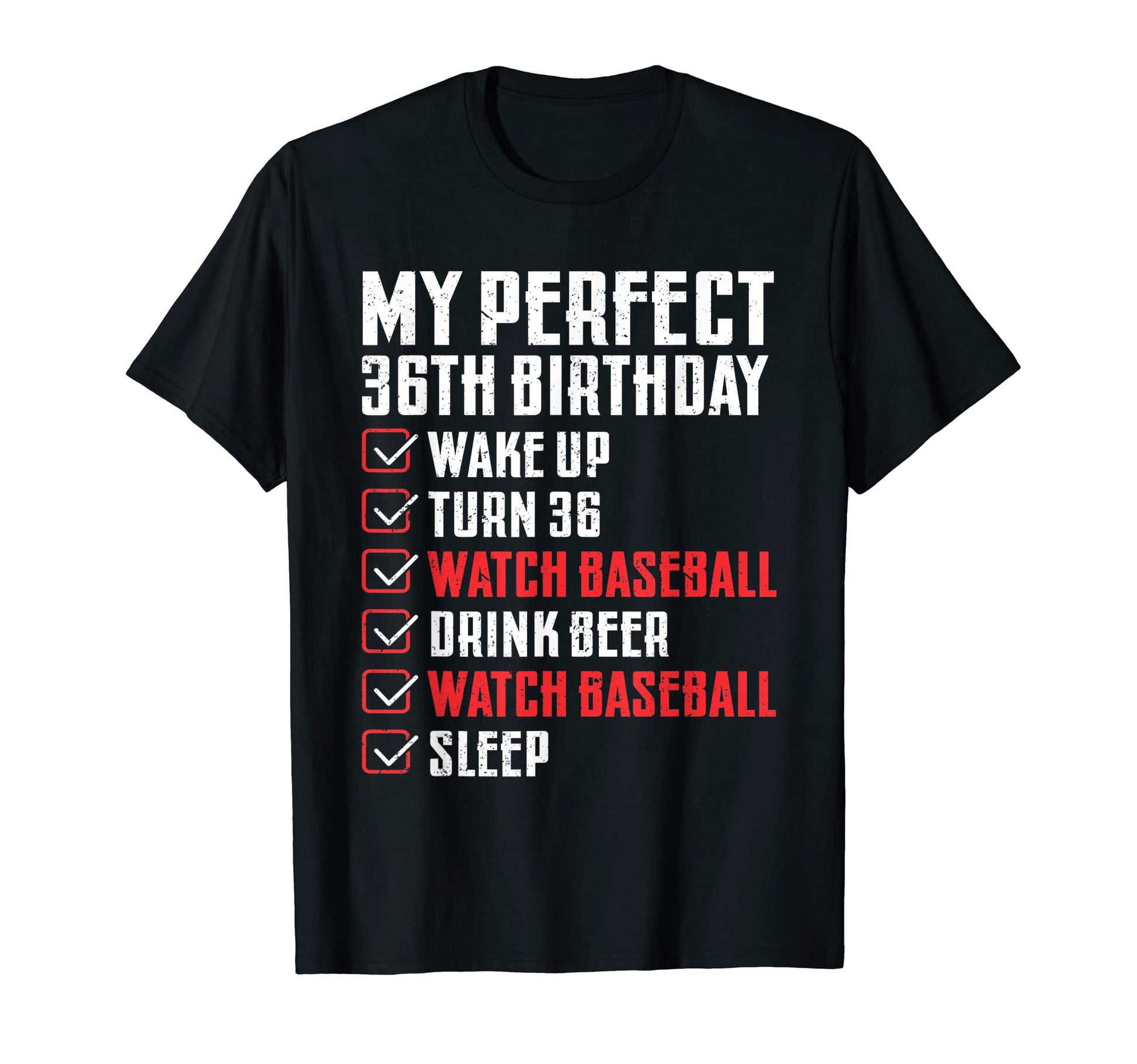 36 Years Old My 36Th Birthday T-Shirt - Minimalist Print for Adults - T-Shirt, Sweatshirt, Hoodie