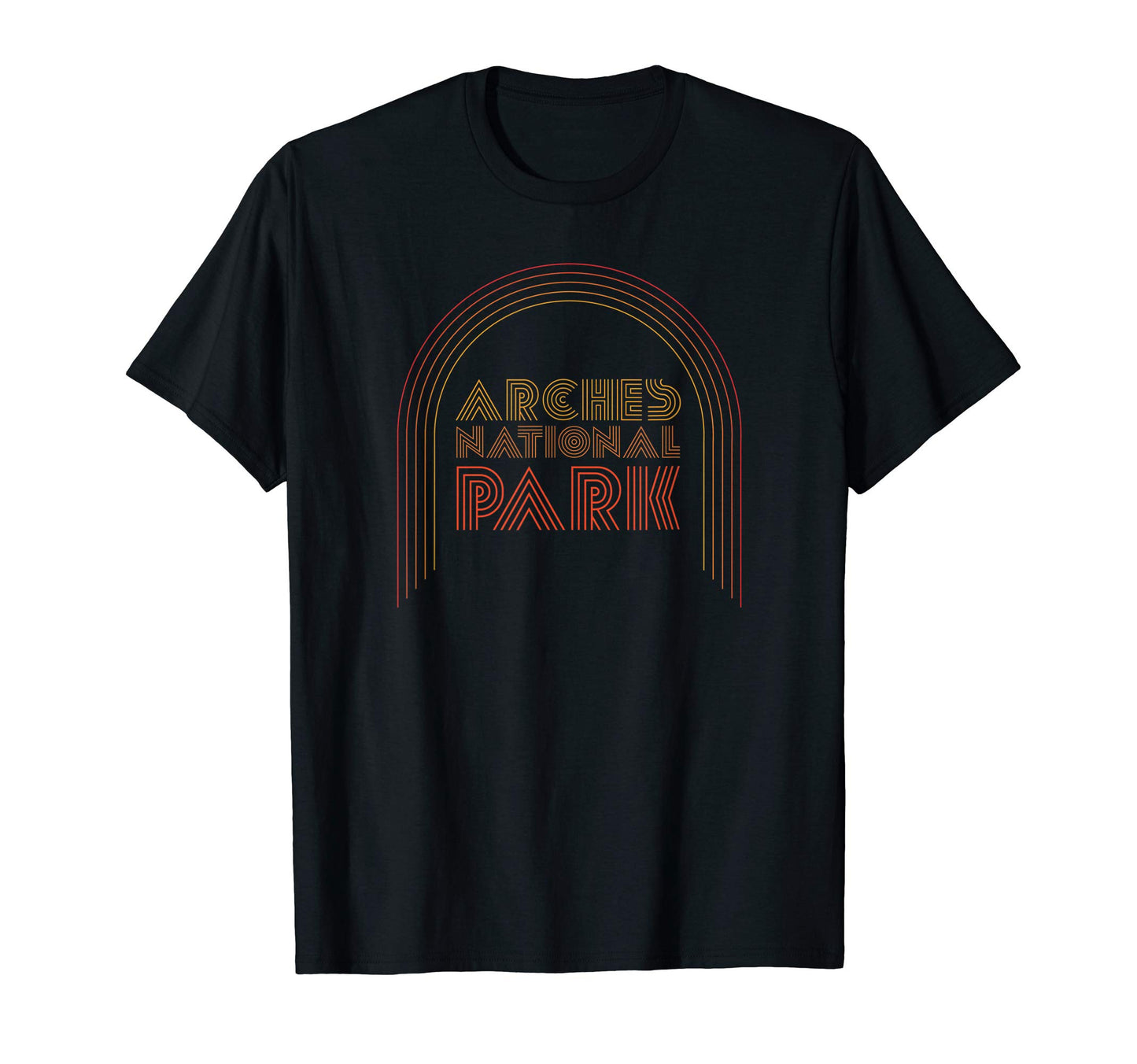 Arches National Park Line Art T-Shirt - Streetwear Style for Adults - T-Shirt, Sweatshirt, Hoodie