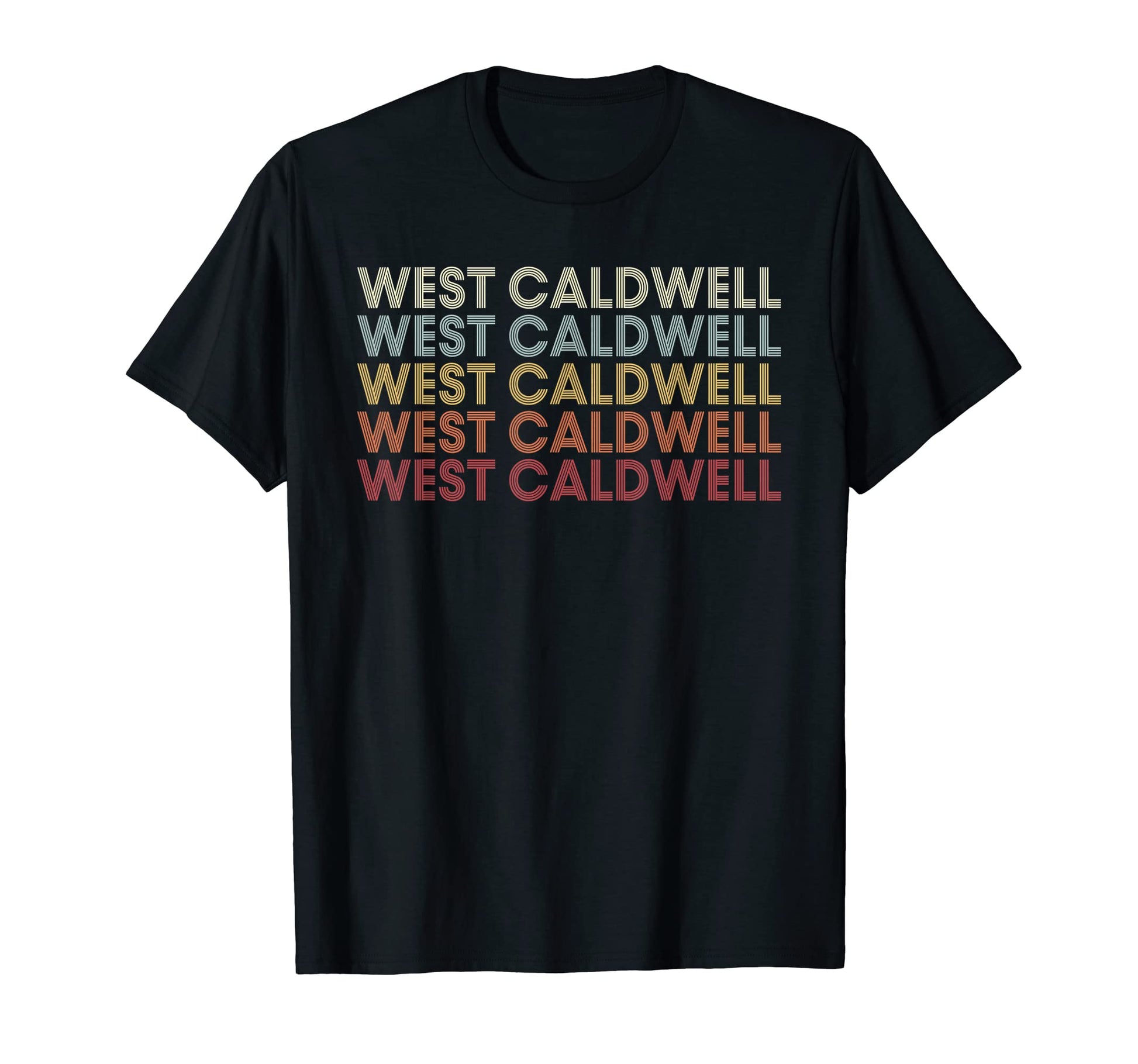 West Caldwell New Jersey West Caldwell T-Shirt - Graphic Print Men Women - T-Shirt, Sweatshirt, Hoodie