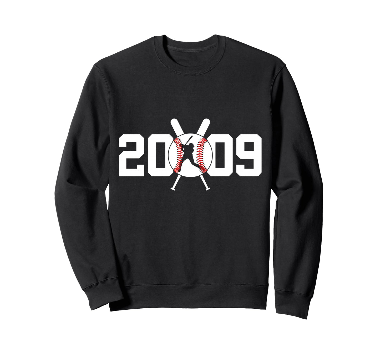 2009 Baseball 17Th Birthday Sweatshirt - Fun Novelty Design Unisex - T-Shirt, Sweatshirt, Hoodie