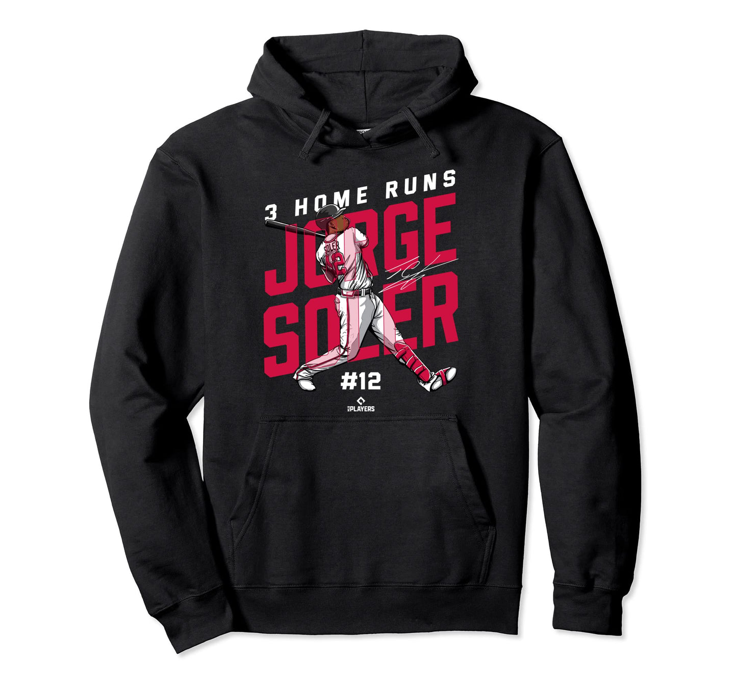 3 Home Runs Jorge Soler Baseball Player Hoodie - Streetwear Style Unisex - T-Shirt, Sweatshirt, Hoodie