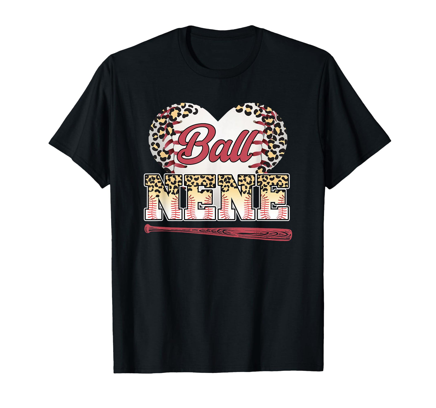 Ball Nene Leopard Baseball Nene T-Shirt - Fun Novelty Design Unisex - T-Shirt, Sweatshirt, Hoodie