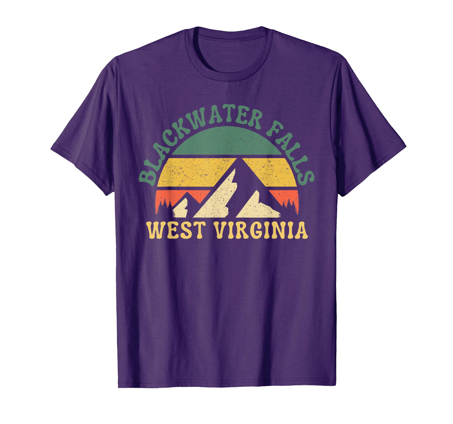 Blackwater Falls West Virginia T-Shirt - Minimalist Print for Adults - T-Shirt, Sweatshirt, Hoodie