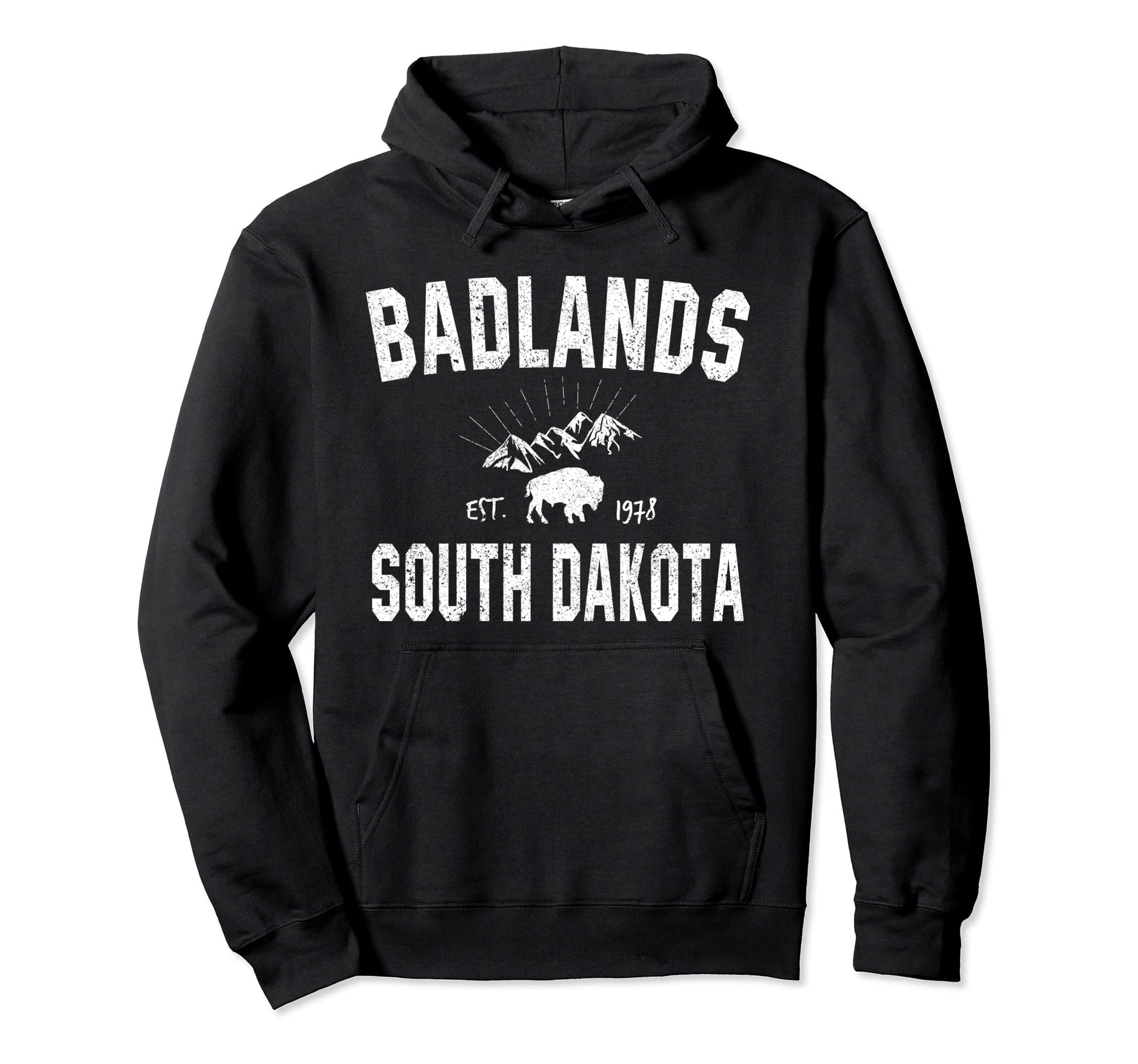 Badlands National Park Hiking South Hoodie - Fun Novelty Design Unisex - T-Shirt, Sweatshirt, Hoodie