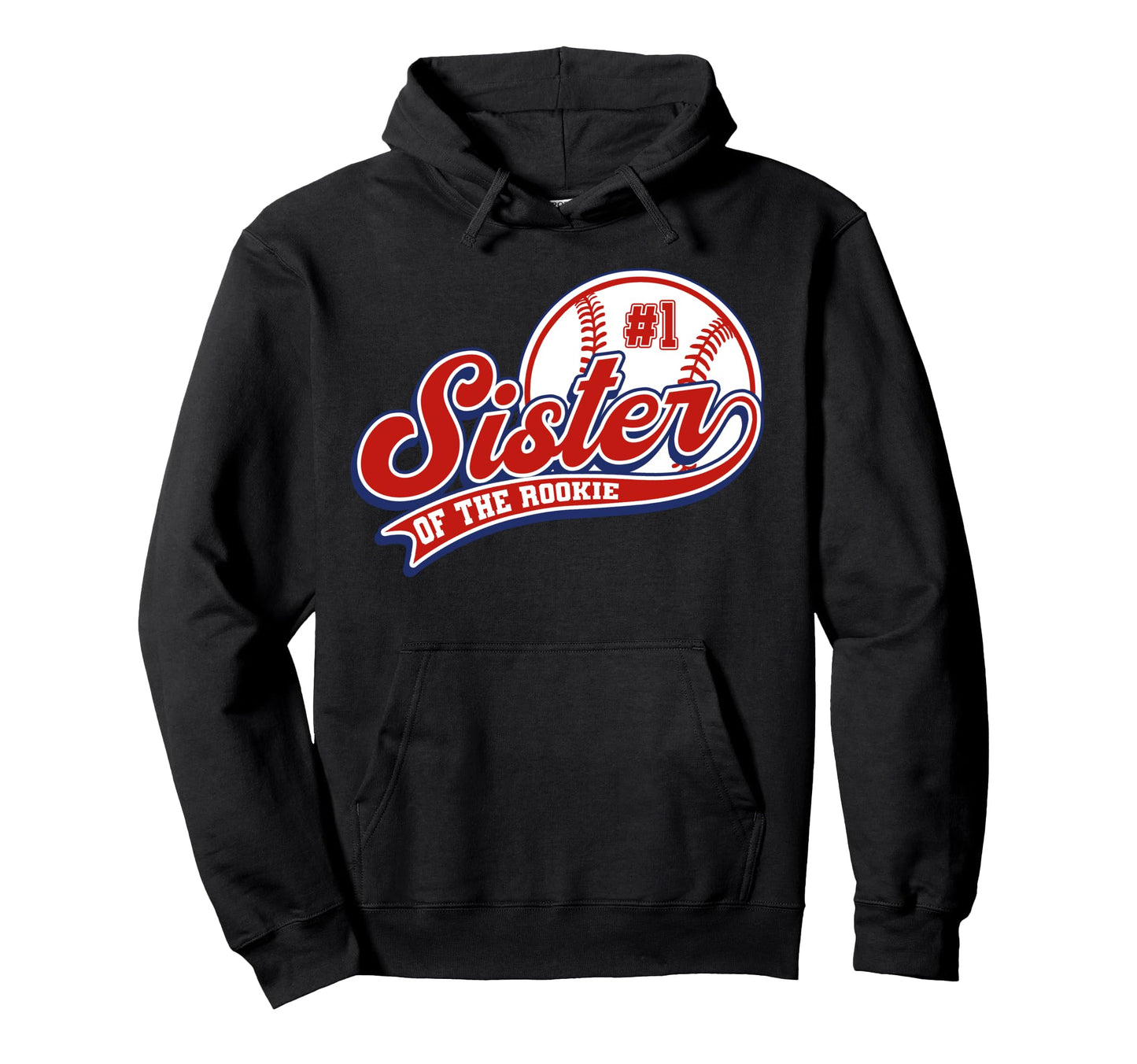 Sister Rookie Year 1St Birthday Hoodie - Custom Art Print Men Women - T-Shirt, Sweatshirt, Hoodie