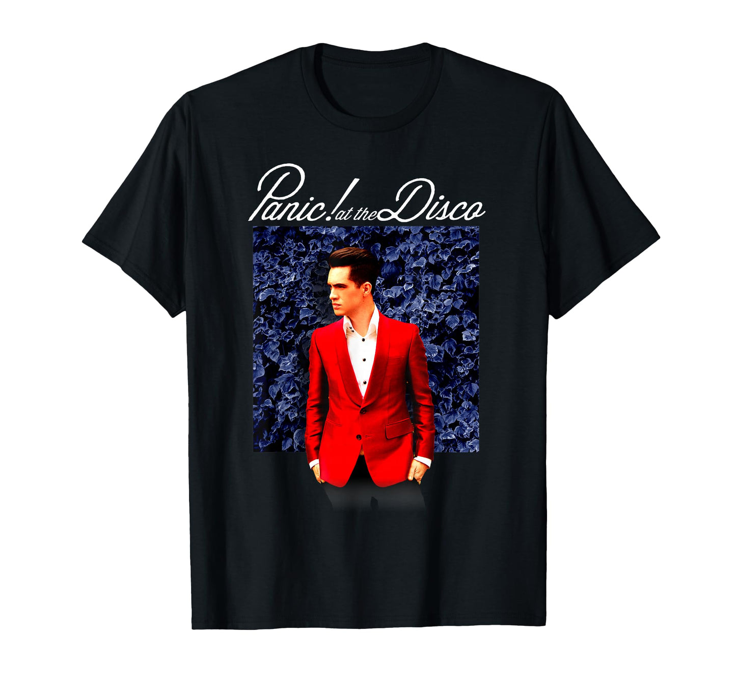 Panic Disco Blue Wall T-Shirt - Novelty Apparel Unisex - T-Shirt, Sweatshirt, Hoodie