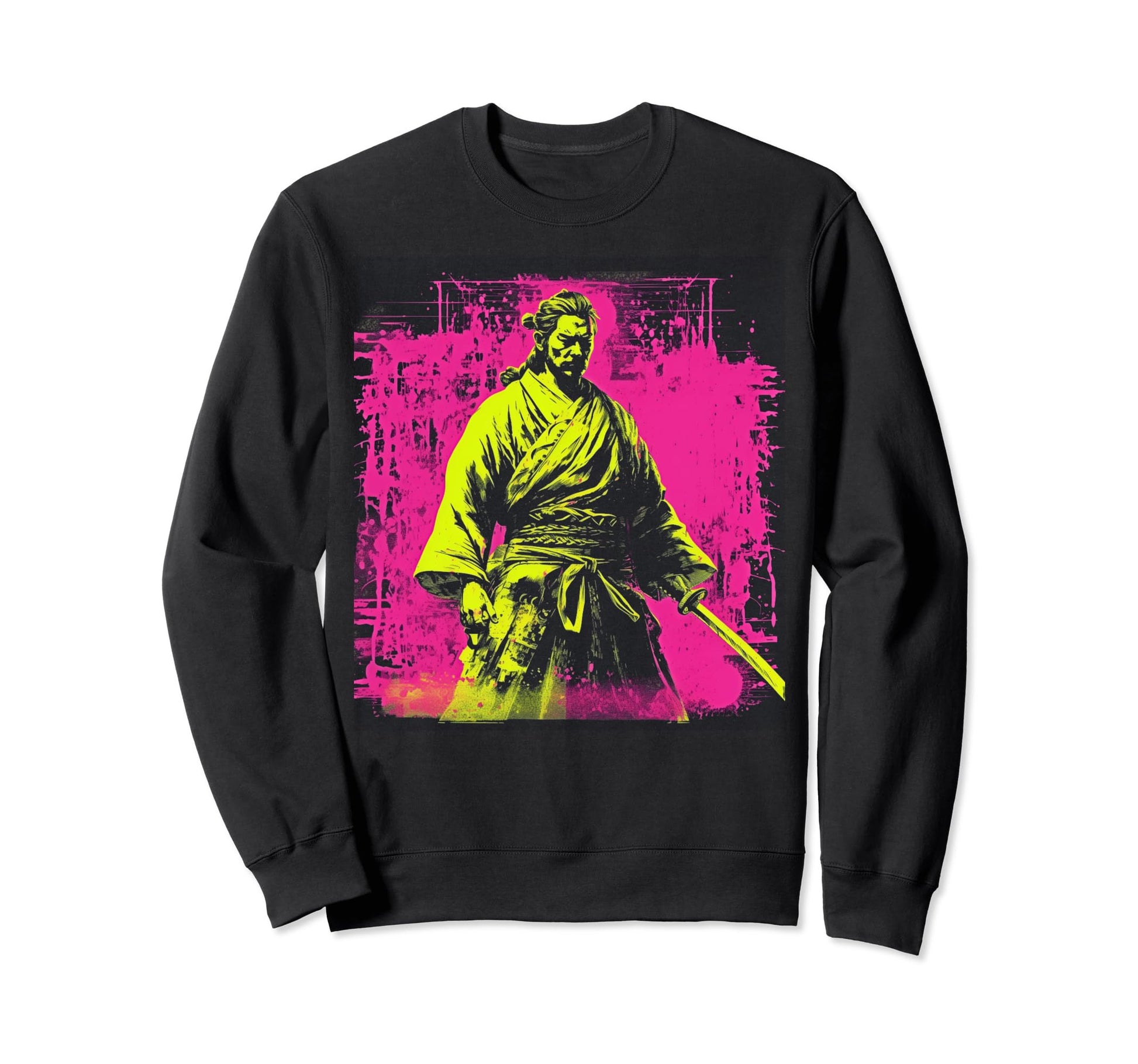 Japanese Aesthetic Y2K Samurai 3 Sweatshirt - Custom Art Print for Adults - T-Shirt, Sweatshirt, Hoodie