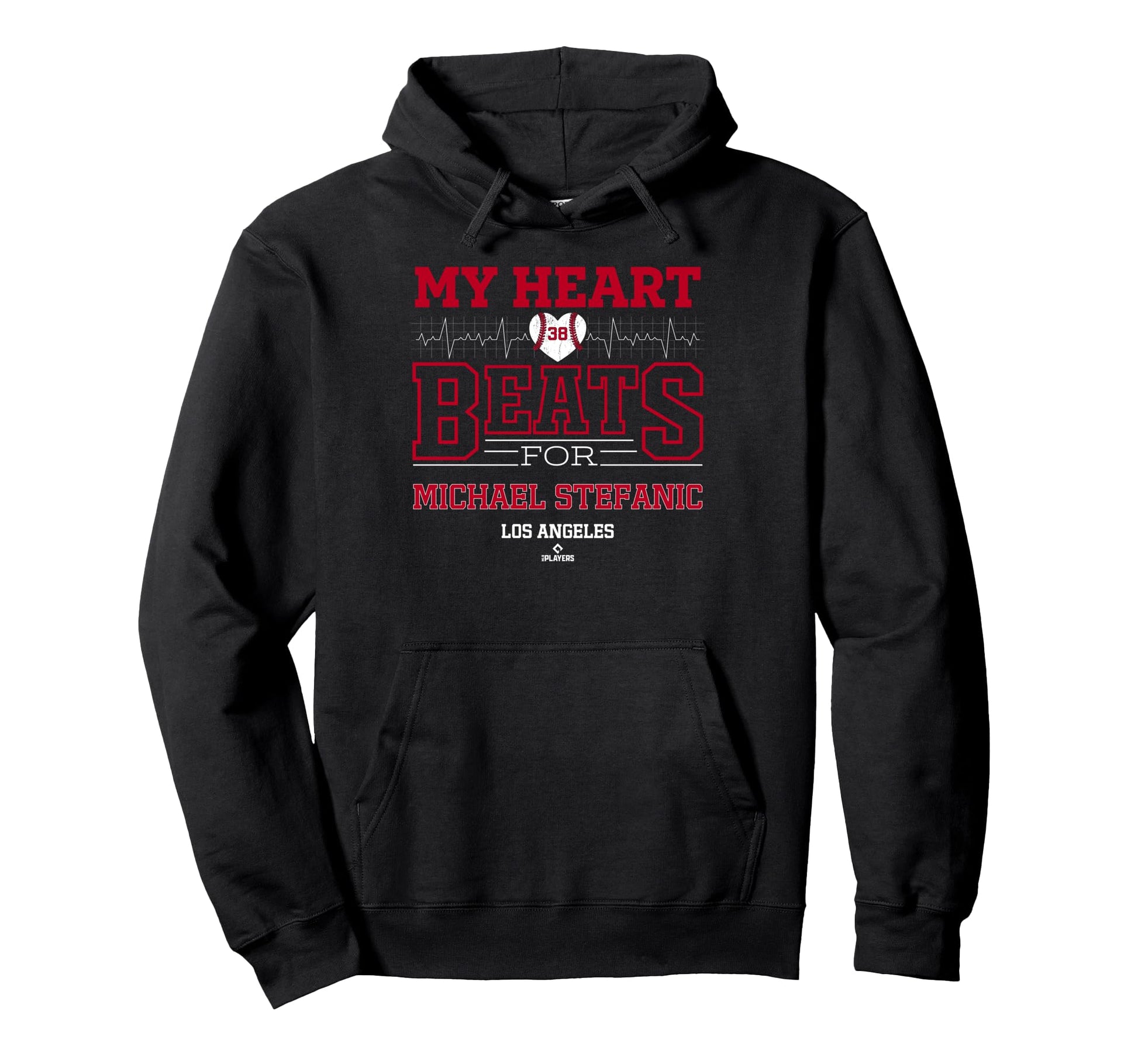 My Heart Beats Michael Stefanic Los Angeles Hoodie - Graphic Print Unisex - T-Shirt, Sweatshirt, Hoodie