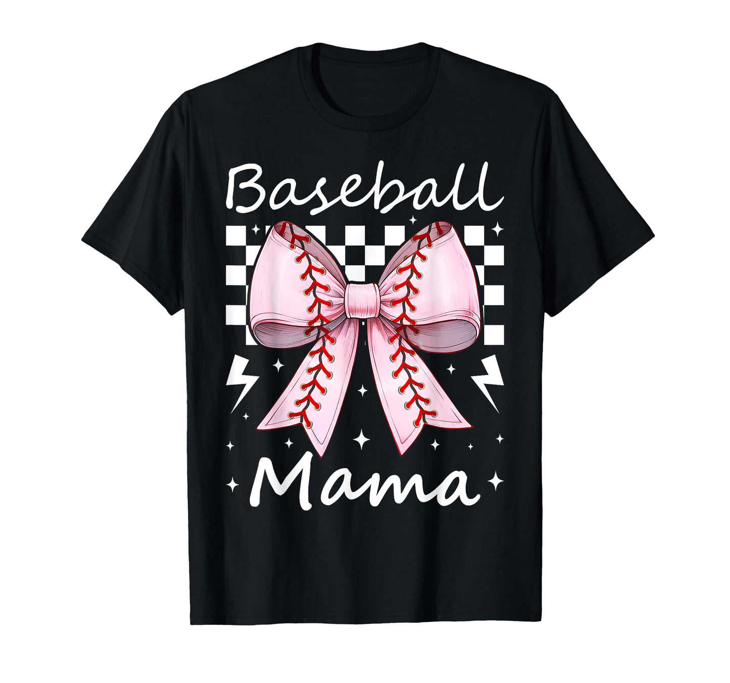 Baseball Mama Baseball Mom Mothers T-Shirt - Fun Novelty Design for Adults - T-Shirt, Sweatshirt, Hoodie