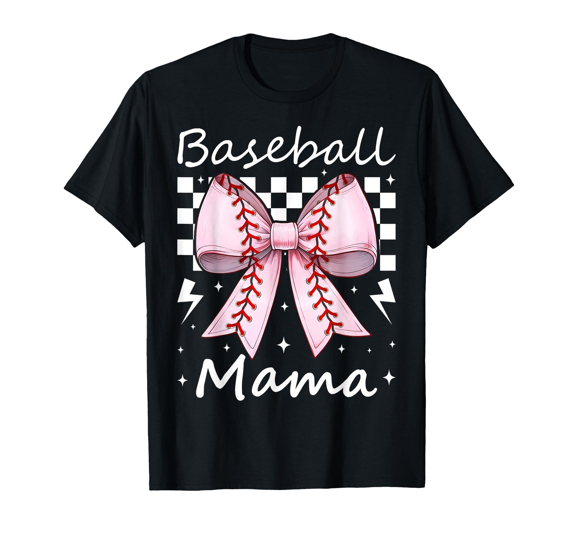Baseball Mama Baseball Mom Mothers T-Shirt - Fun Novelty Design for Adults - T-Shirt, Sweatshirt, Hoodie