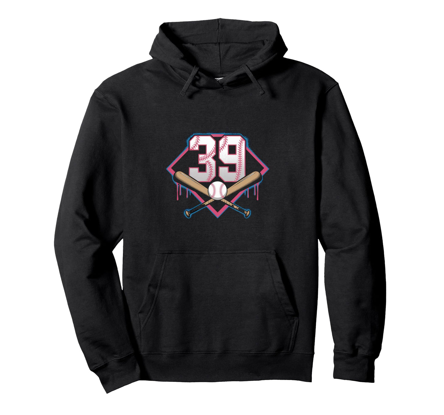 Sprinkle 39Th Birthday Baseball Home Ice Hoodie - Streetwear Style Unisex - T-Shirt, Sweatshirt, Hoodie