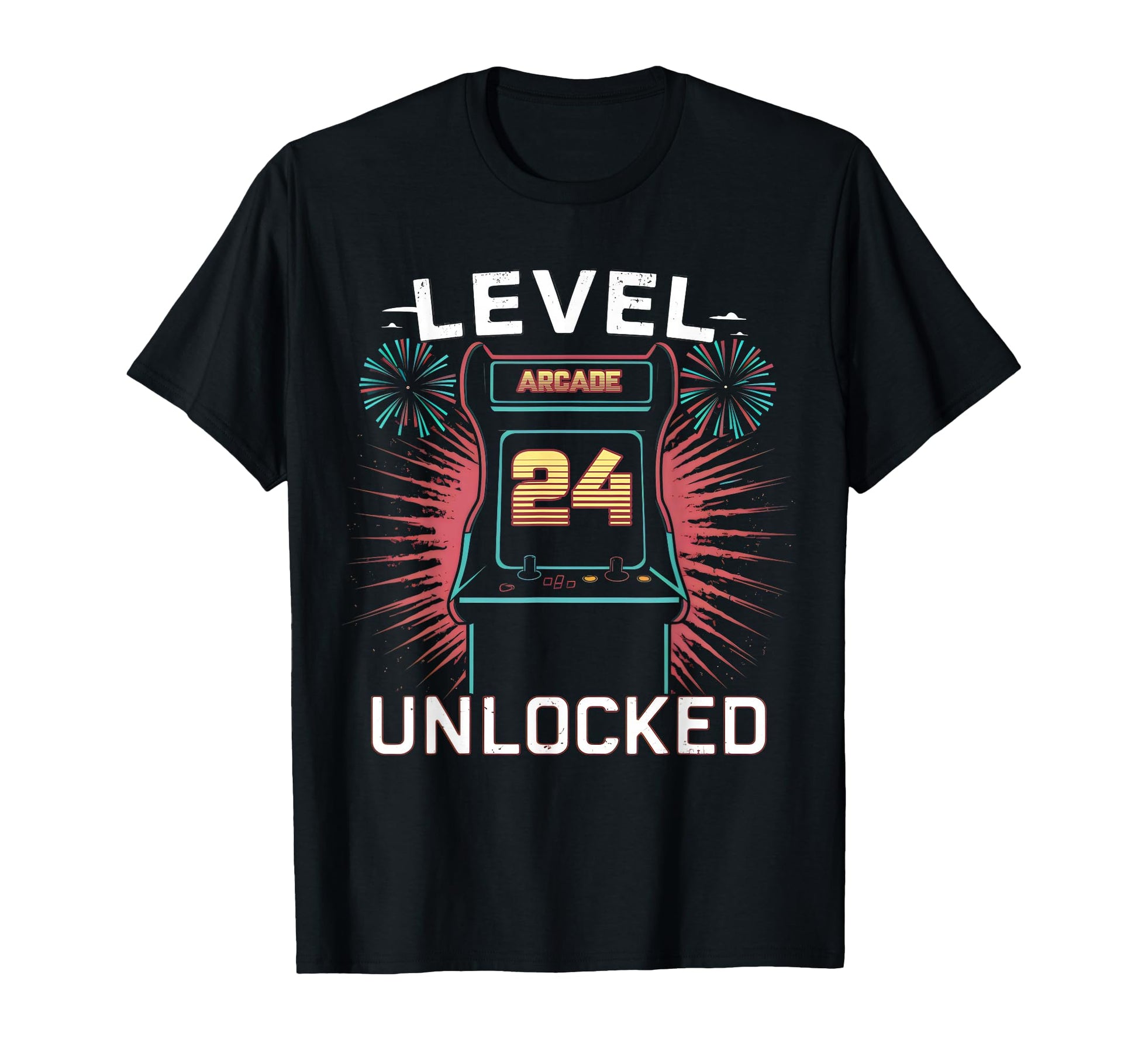 Level 24 Unlocked Video Game 24Th T-Shirt - Streetwear Style Unisex - T-Shirt, Sweatshirt, Hoodie