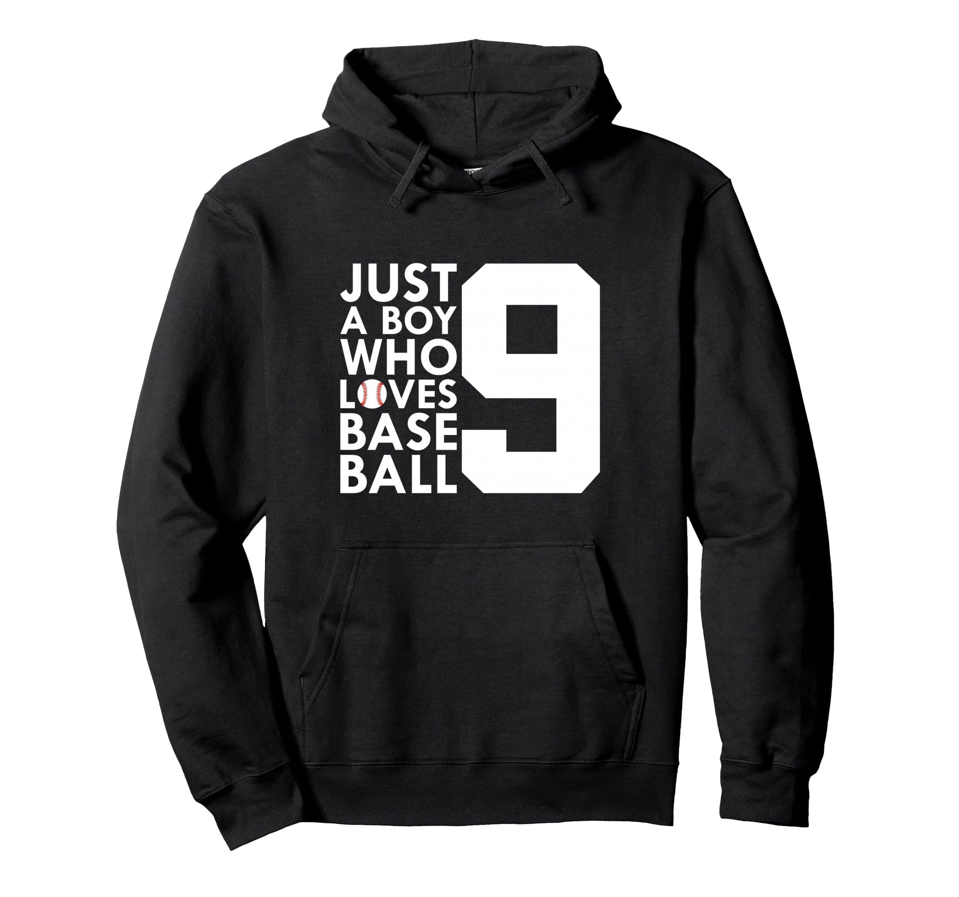 Just Who Loves Baseball 9Th Hoodie - Casual Everyday Wear Men Women - T-Shirt, Sweatshirt, Hoodie