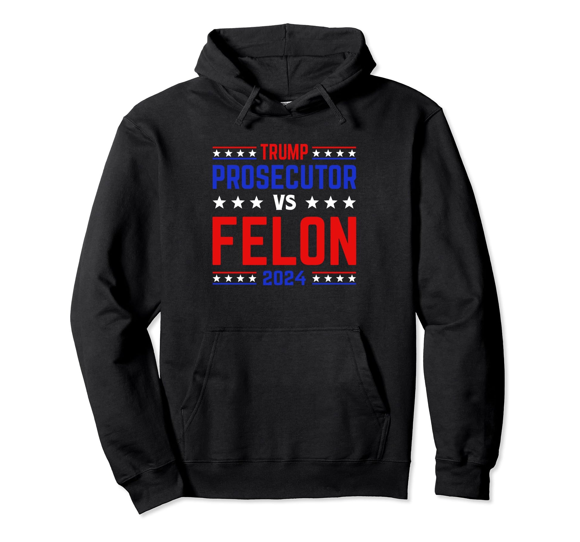 Prosecutor Vs Felon 2024 Stripe Voting Hoodie - Unique Graphic Unisex - T-Shirt, Sweatshirt, Hoodie