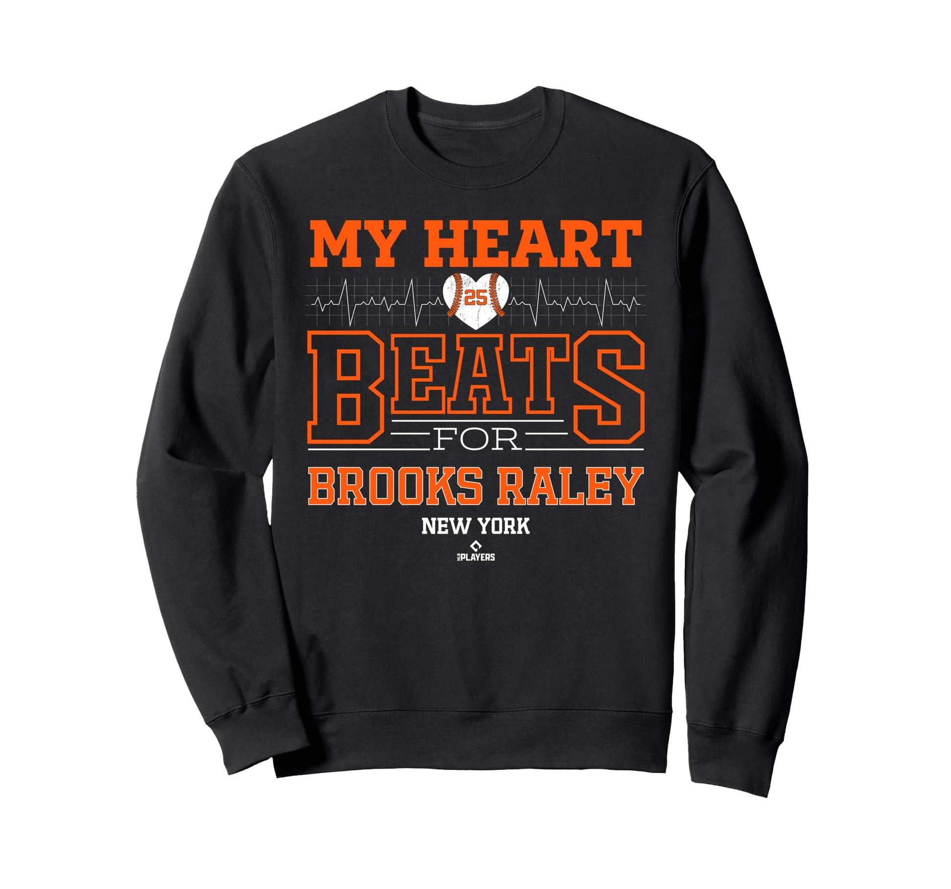 My Heart Beats Brooks Raley New Sweatshirt - Unique Graphic for Adults - T-Shirt, Sweatshirt, Hoodie
