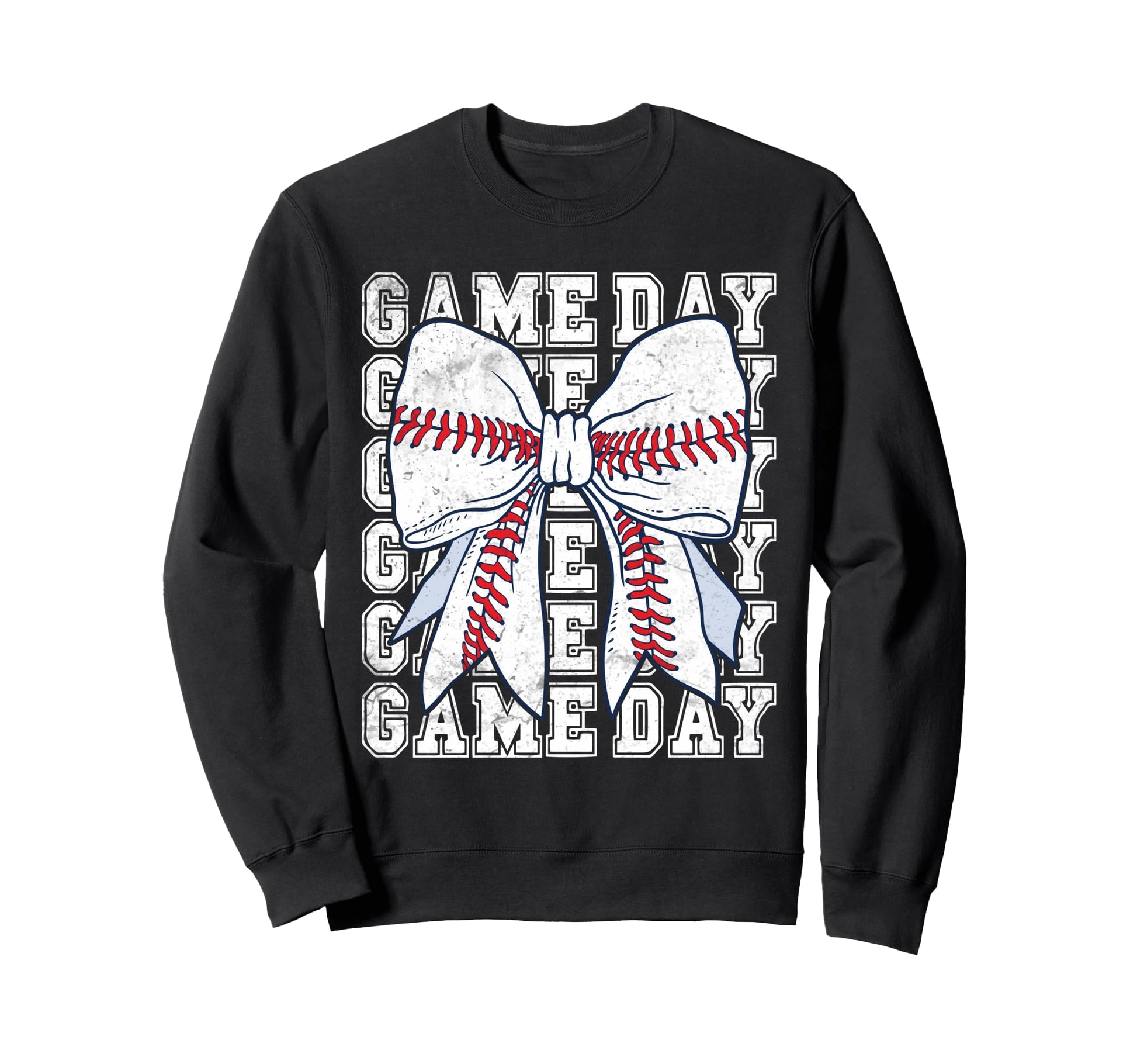 Game Day Baseball Mom Mother Sweatshirt - Casual Everyday Wear Men Women - T-Shirt, Sweatshirt, Hoodie