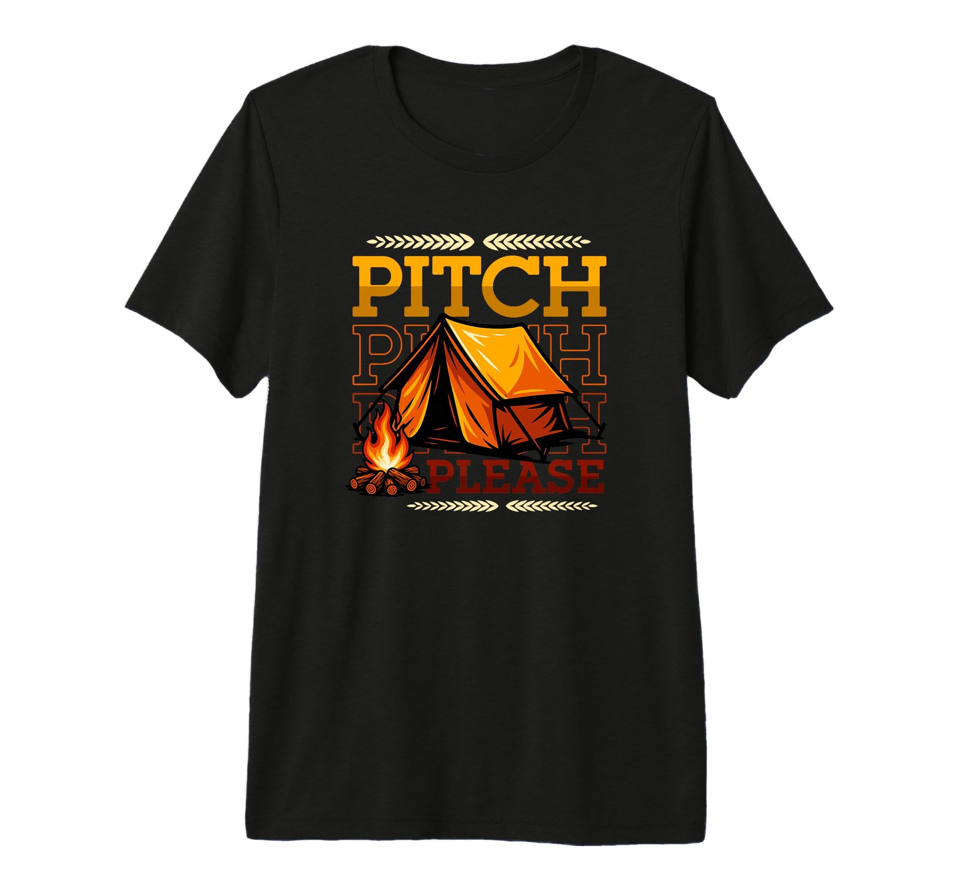 Funny Camping Sarcastic Camper Tent T-Shirt - Graphic Print Men Women - T-Shirt, Sweatshirt, Hoodie