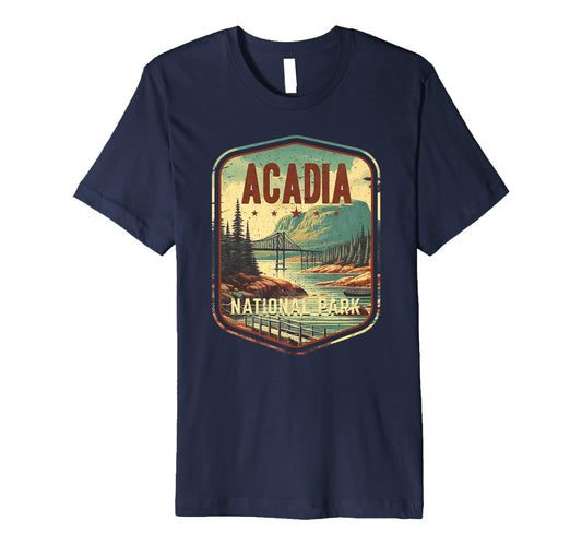 Acadia National Park Stars T-Shirt - Custom Art Print Unisex - T-Shirt, Sweatshirt, Hoodie