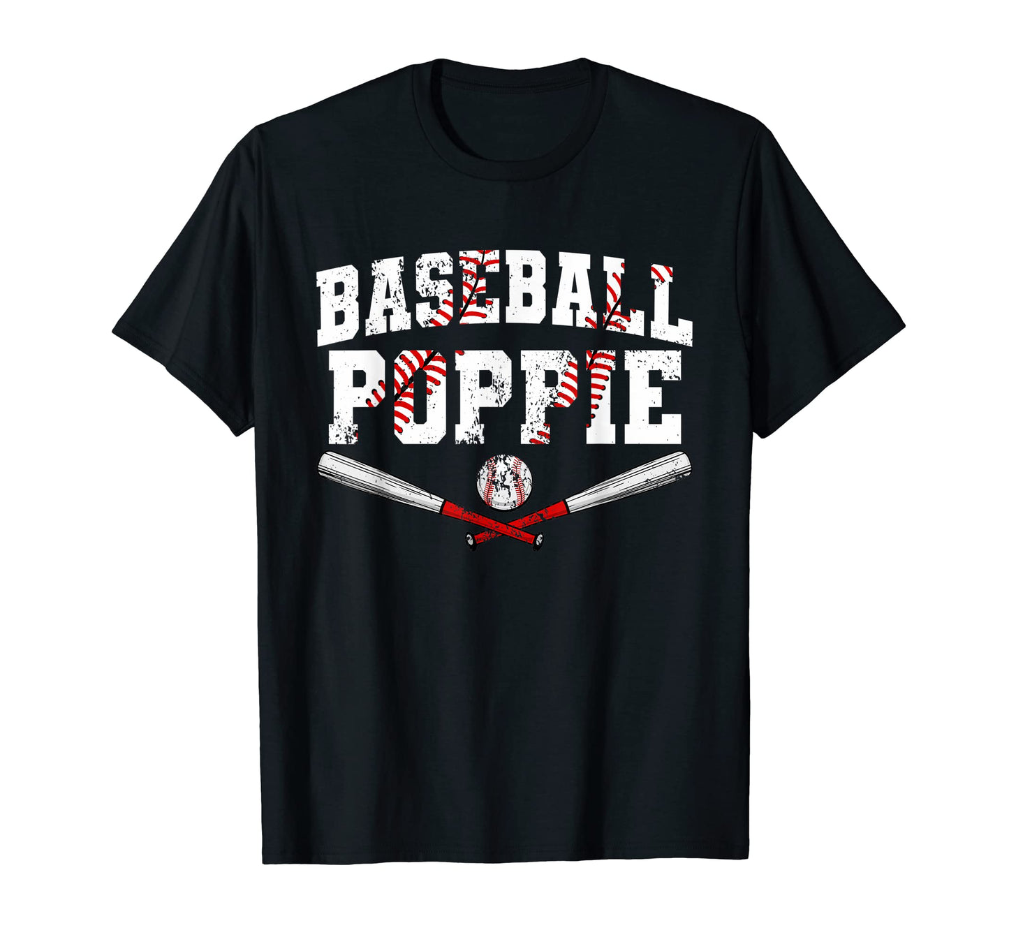 Mens Baseball Poppie Baseball Lover T-Shirt - Unique Graphic Men Women - T-Shirt, Sweatshirt, Hoodie