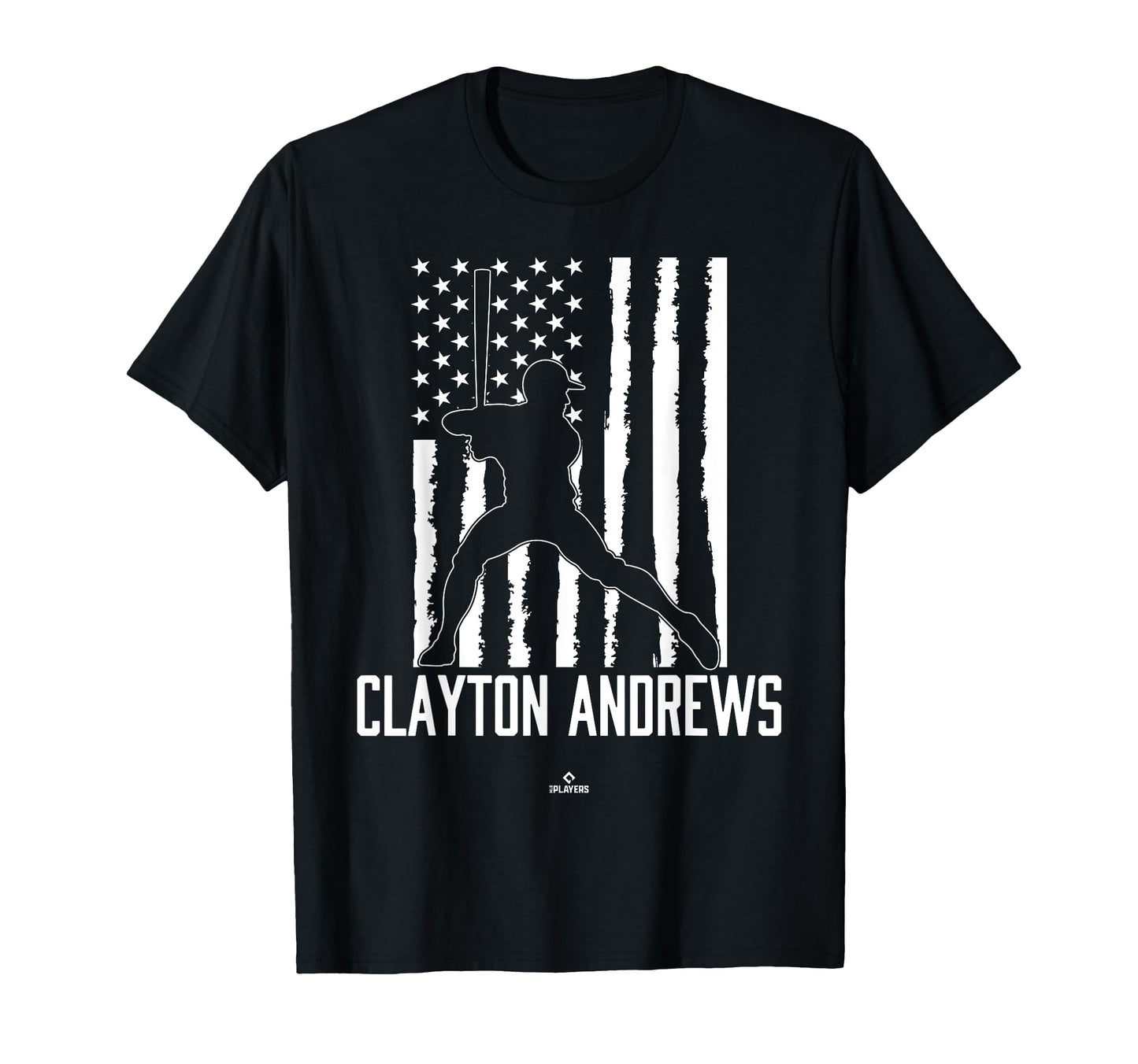 Distressed Flag Swing Clayton Andrews T-Shirt - Graphic Print Unisex - T-Shirt, Sweatshirt, Hoodie