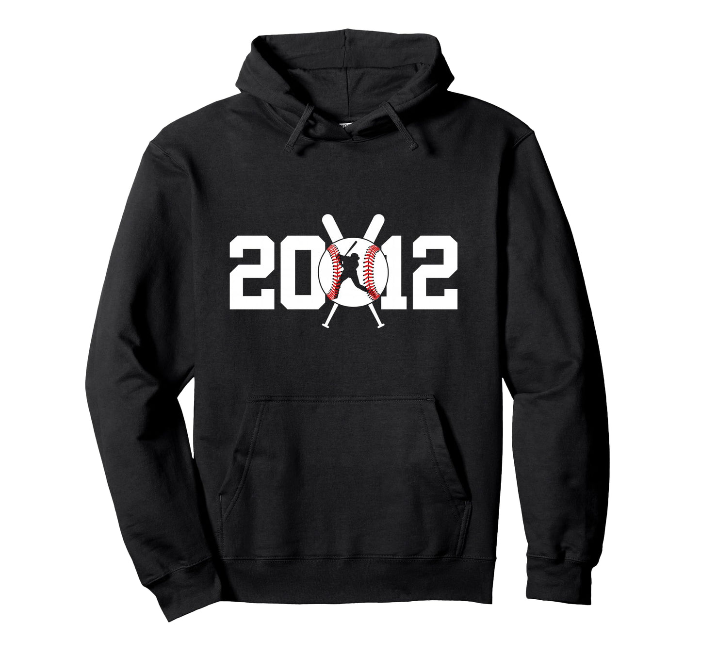 2012 Baseball 14Th Birthday Hoodie - Graphic Print Unisex - T-Shirt, Sweatshirt, Hoodie