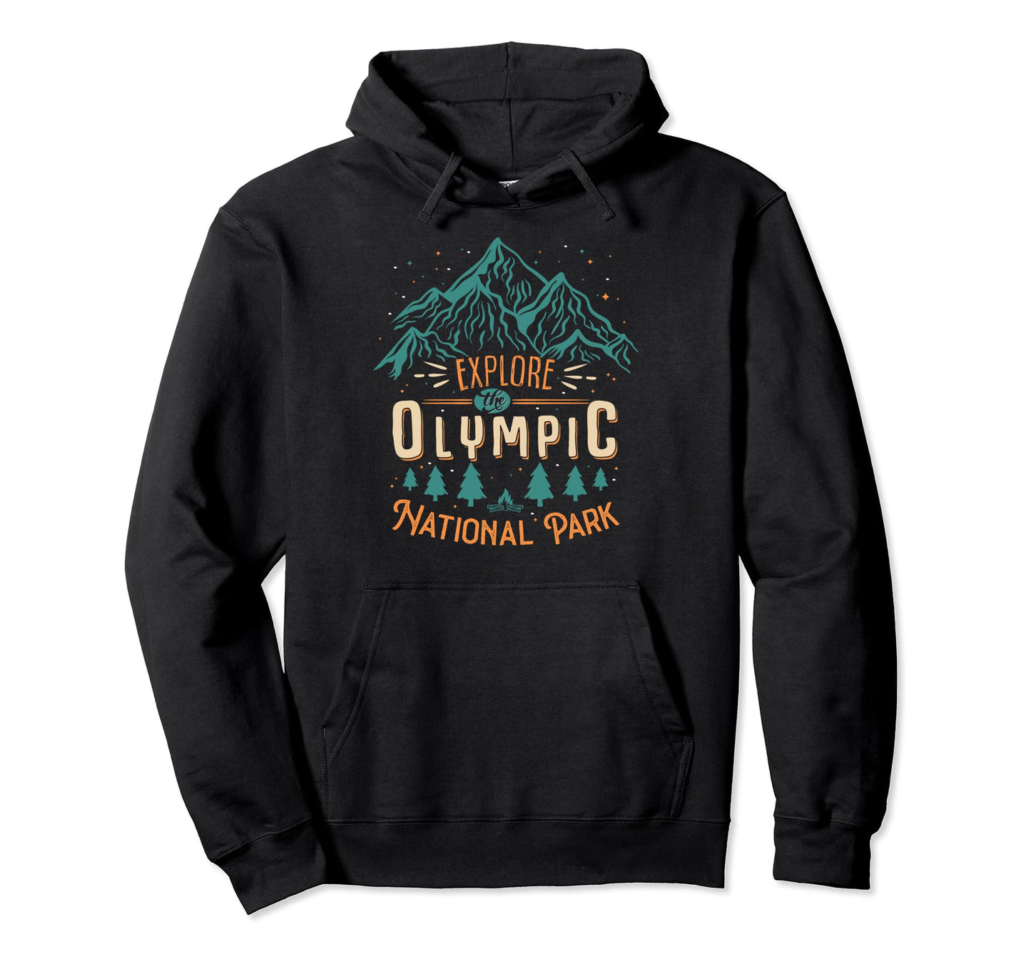 Olympic National Park Us Olympic Hoodie - Aesthetic Graphic for Adults - T-Shirt, Sweatshirt, Hoodie