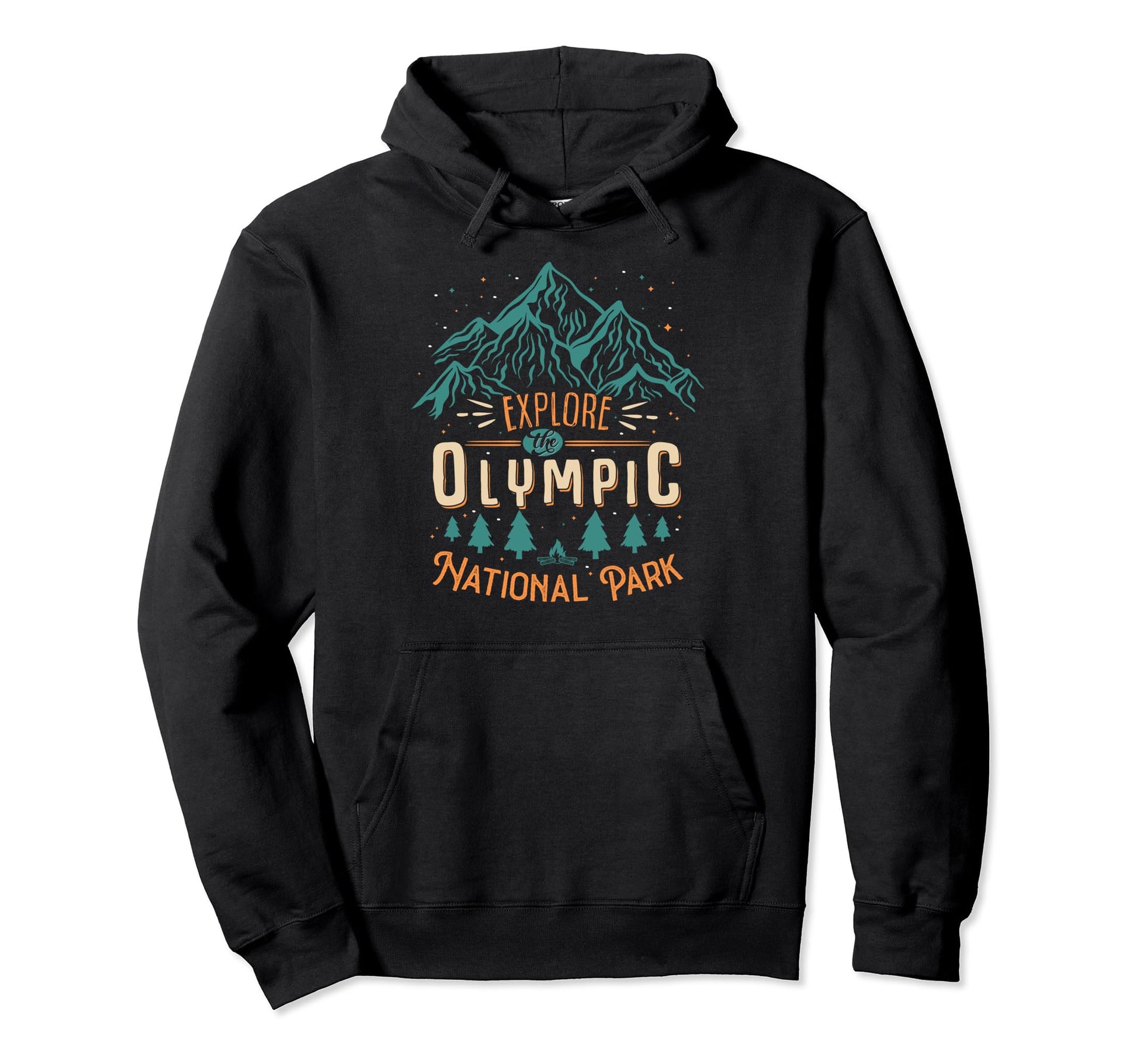 Olympic National Park Us Olympic Hoodie - Aesthetic Graphic for Adults - T-Shirt, Sweatshirt, Hoodie
