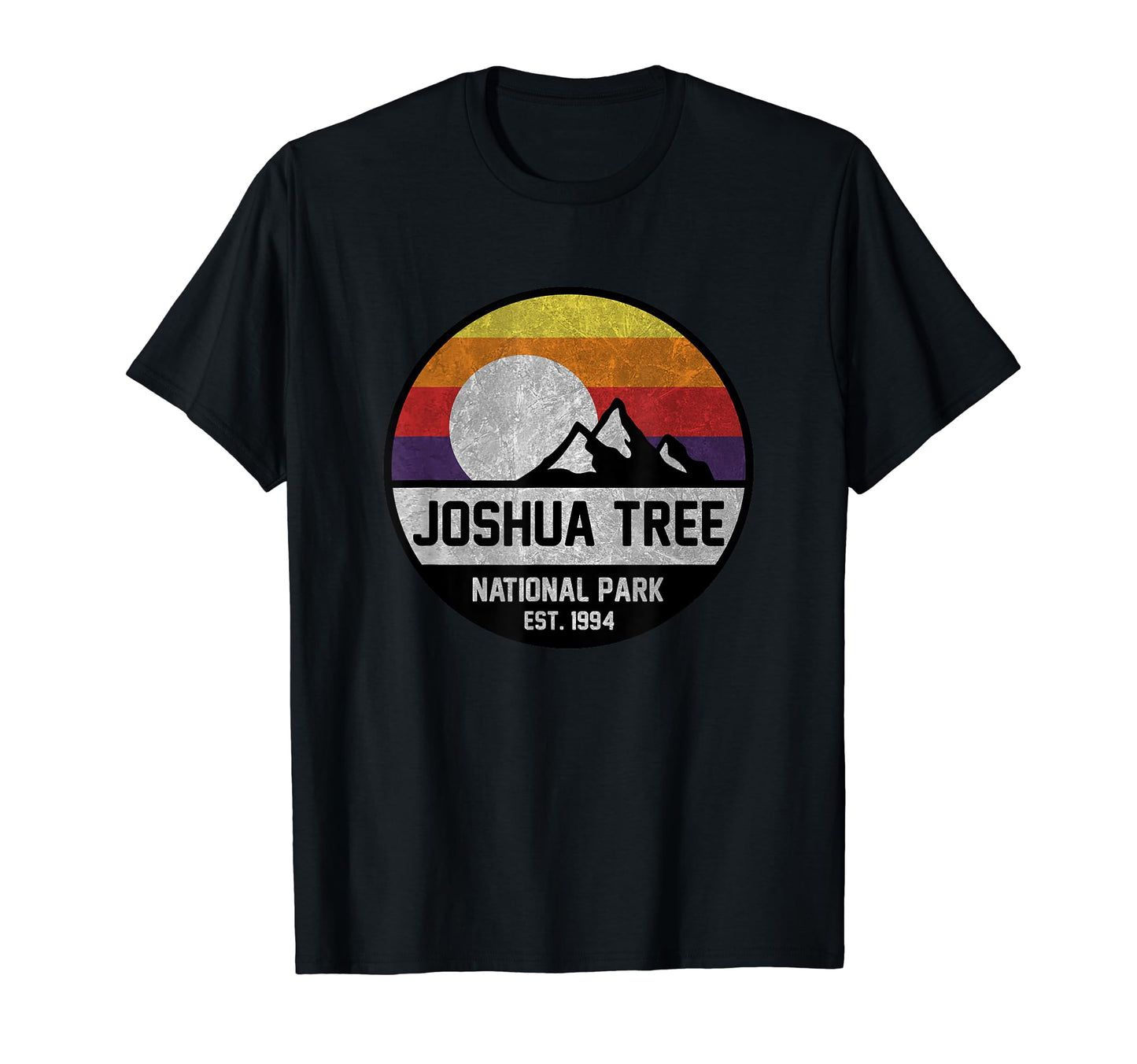 Joshua Tree National Park Sunset T-Shirt - Fun Novelty Design for Adults - T-Shirt, Sweatshirt, Hoodie