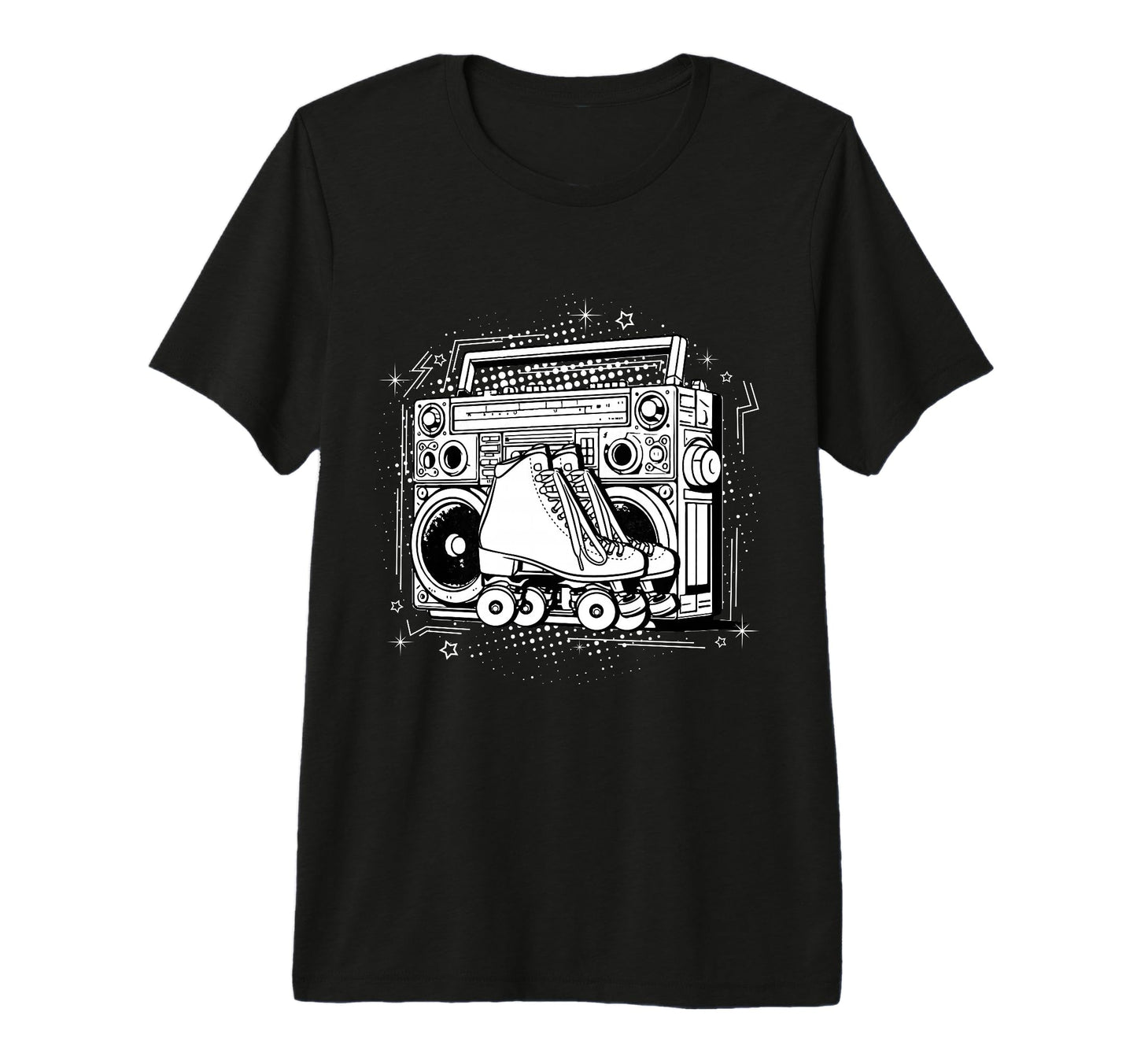 Roller Skates Fun Skating Lifestyle T-Shirt - Unique Graphic for Adults - T-Shirt, Sweatshirt, Hoodie