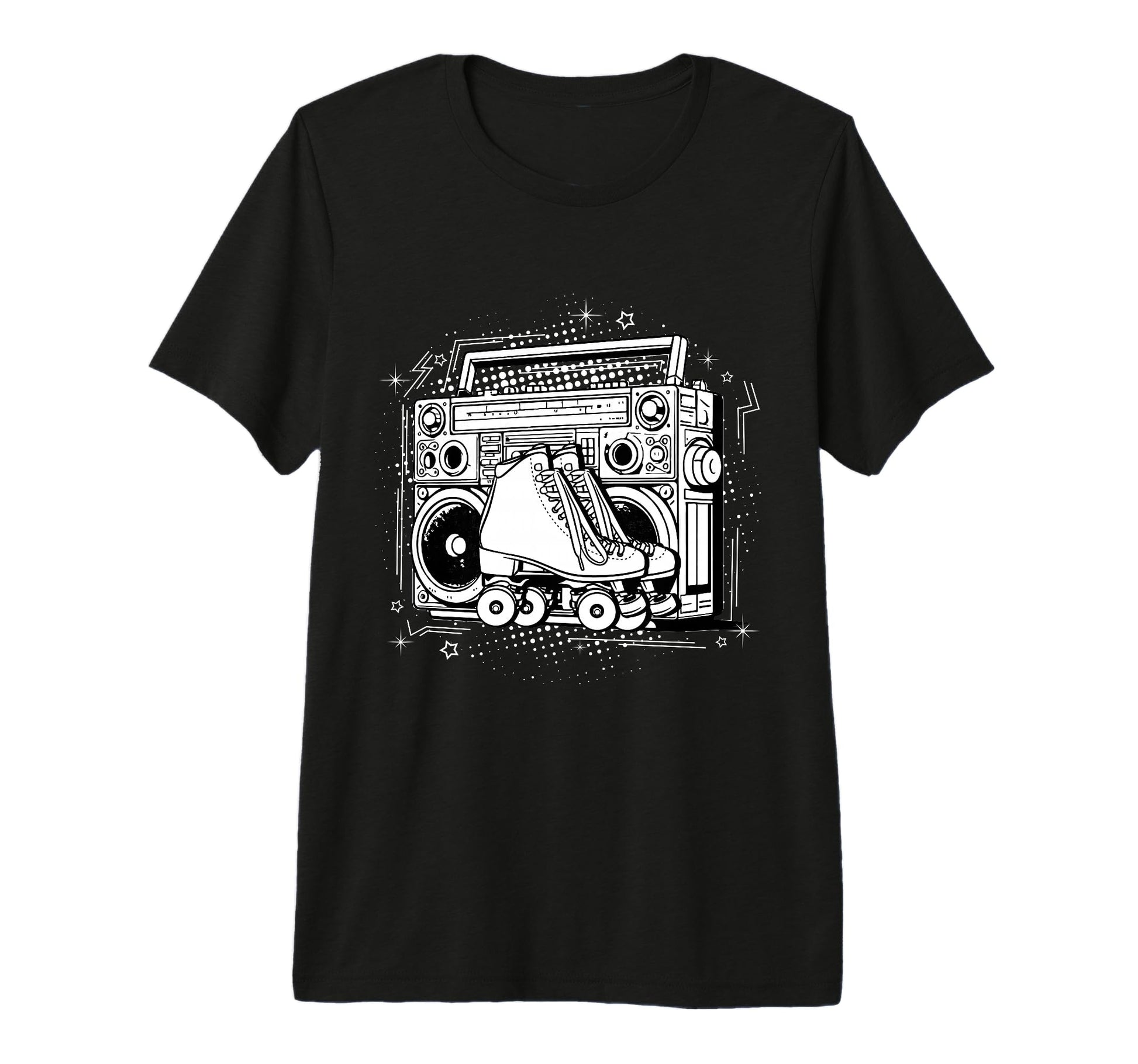 Roller Skates Fun Skating Lifestyle T-Shirt - Unique Graphic for Adults - T-Shirt, Sweatshirt, Hoodie