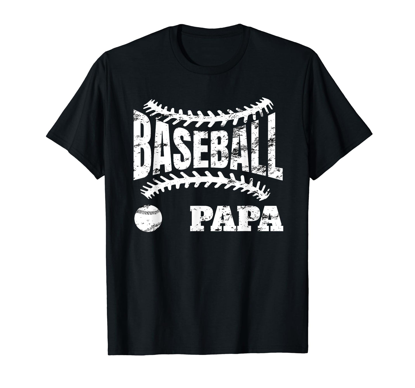 Mens Funny Baseball Papa Fathers Day T-Shirt - Trendy Graphic Men Women - T-Shirt, Sweatshirt, Hoodie