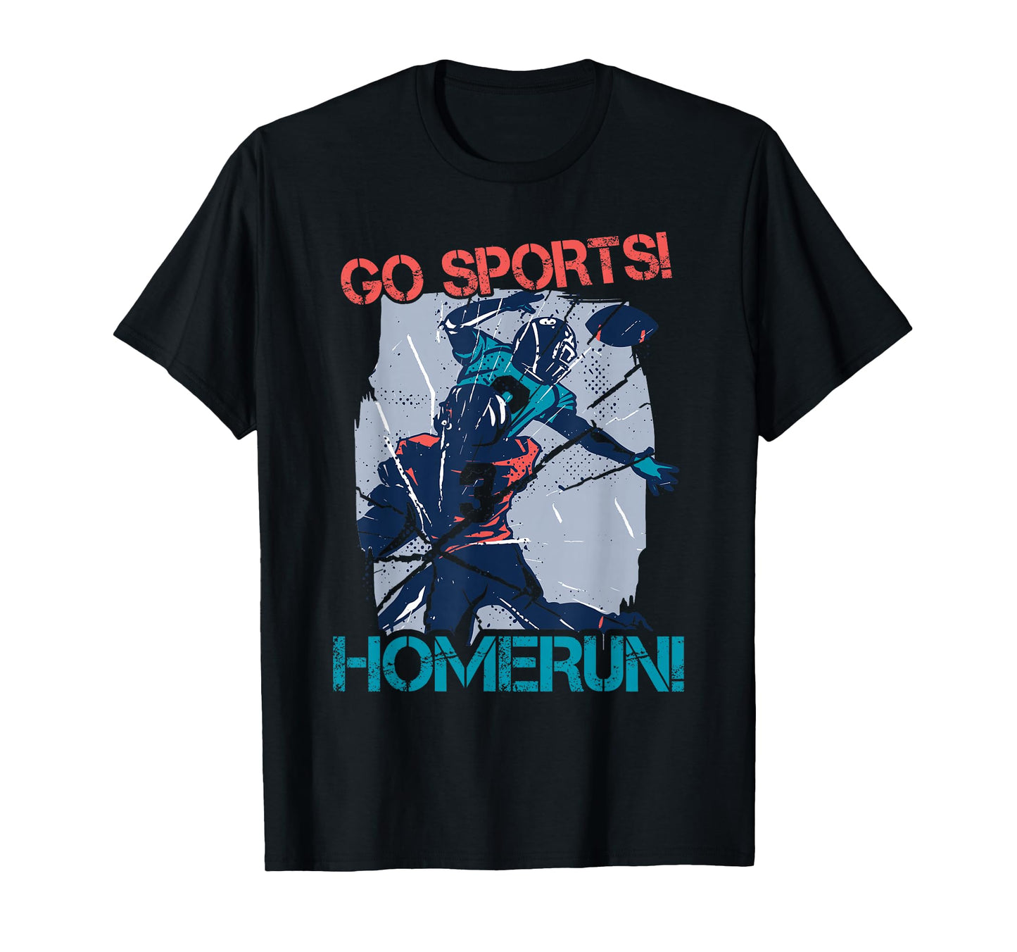 Homerun Football Player T-Shirt - Unique Graphic Unisex - T-Shirt, Sweatshirt, Hoodie