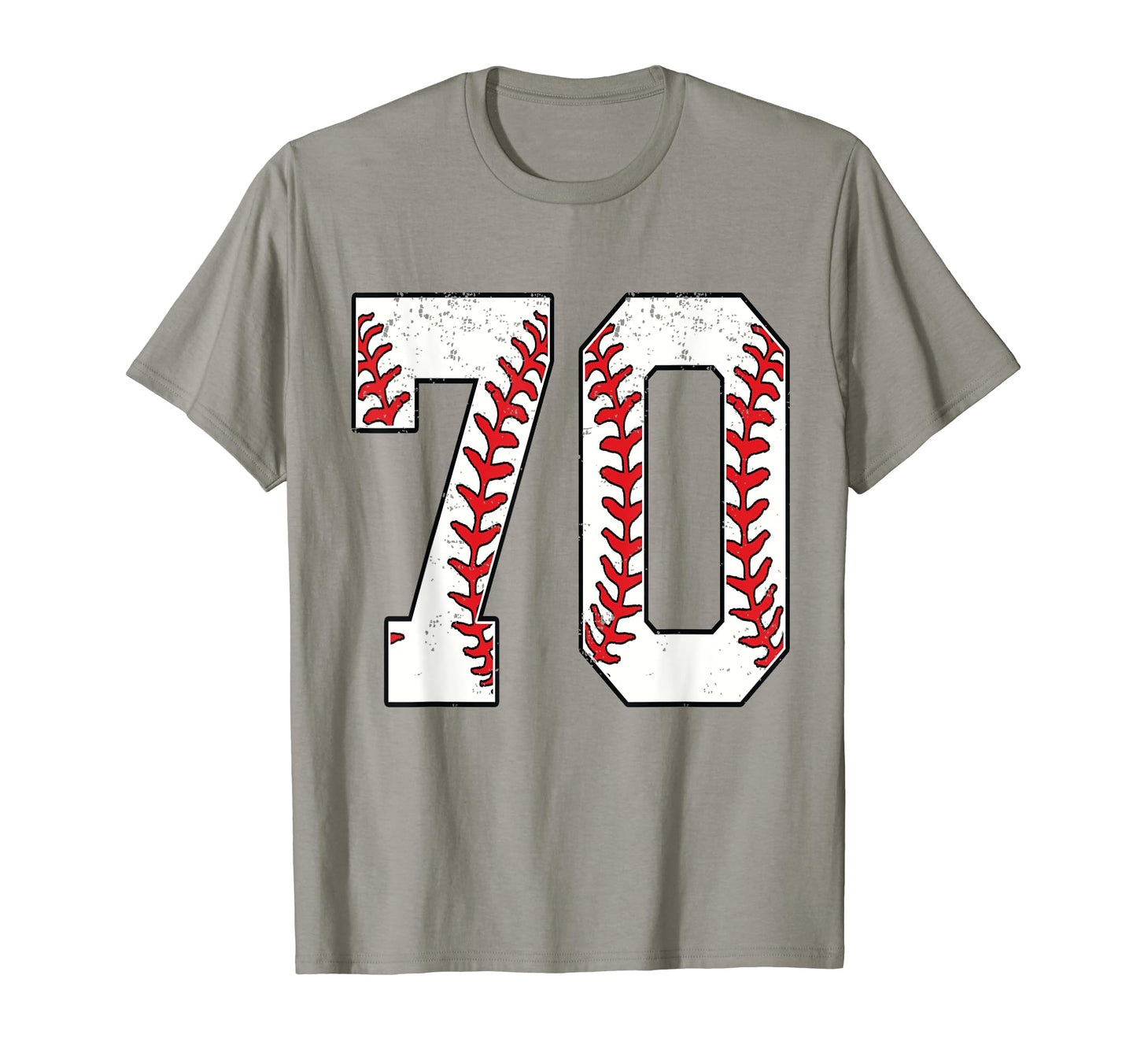Number 70 Baseball 70 Jersey Number T-Shirt - Streetwear Style Unisex - T-Shirt, Sweatshirt, Hoodie