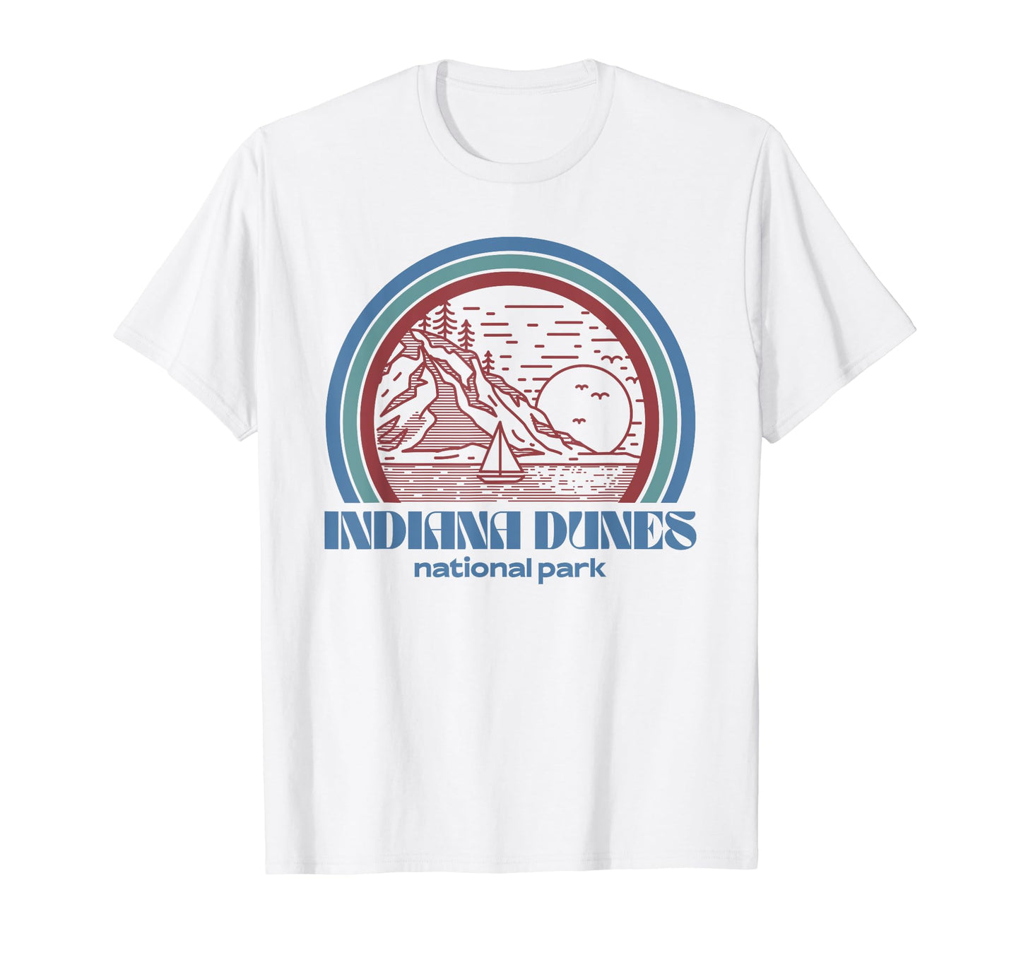 Indiana Dunes National Park Outdoor T-Shirt - Aesthetic Graphic Men Women - T-Shirt, Sweatshirt, Hoodie