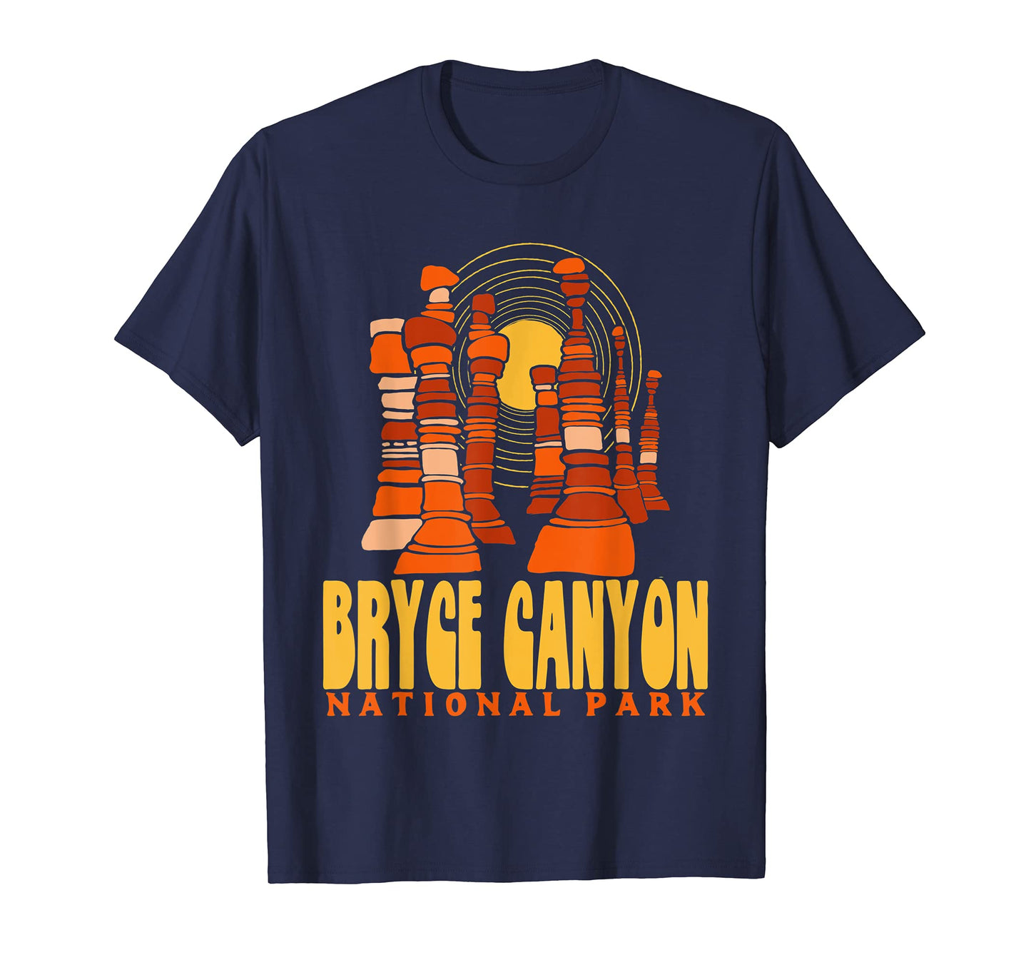 Bryce Canyon National Park Hoo Doo T-Shirt - Custom Art Print Unisex - T-Shirt, Sweatshirt, Hoodie