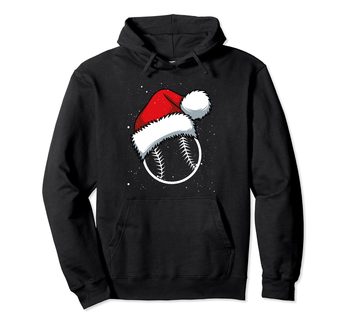 Baseball Merry Santa Claus Pitcher Hoodie - Streetwear Style for Adults - T-Shirt, Sweatshirt, Hoodie