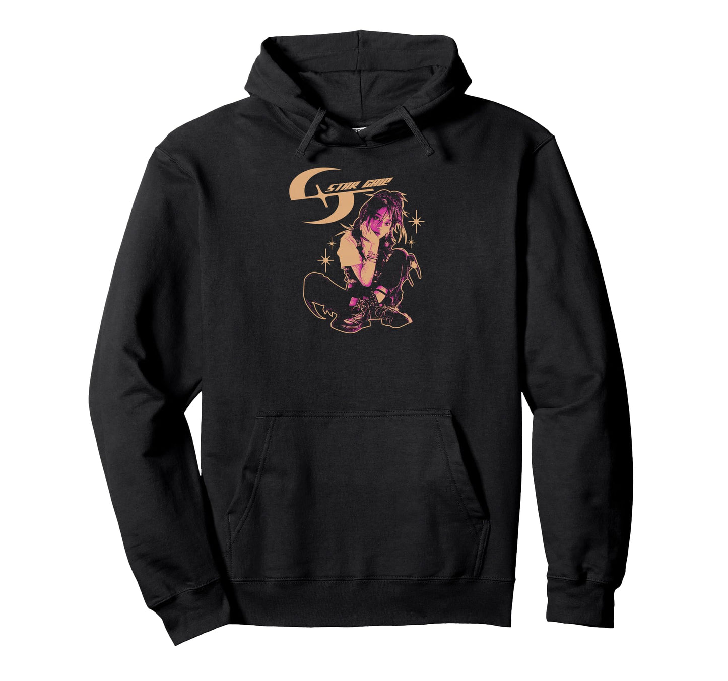 Y2K Stargaze Bold Urban Graffiti Hoodie - Fun Novelty Design for Adults - T-Shirt, Sweatshirt, Hoodie