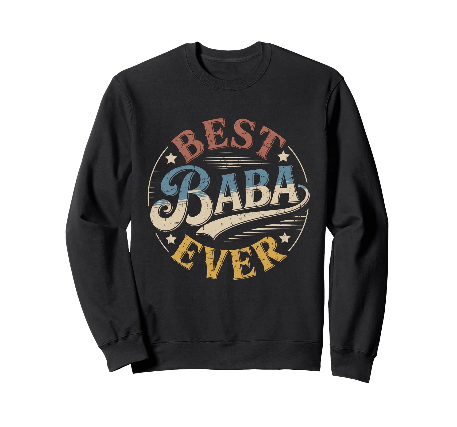 Best Baba Ever Sunset Arabic Father Sweatshirt - Unique Graphic for Adults - T-Shirt, Sweatshirt, Hoodie