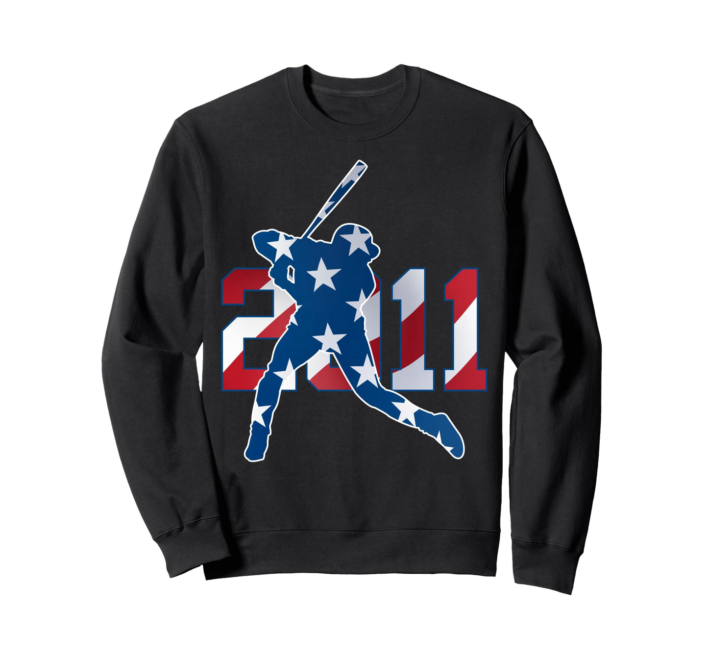 15 Years Old 2011 Baseball 15Th Sweatshirt - Minimalist Print Unisex - T-Shirt, Sweatshirt, Hoodie