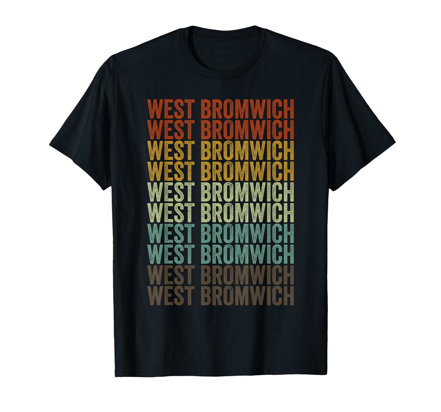 West Bromwich City T-Shirt - Trendy Graphic for Adults - T-Shirt, Sweatshirt, Hoodie