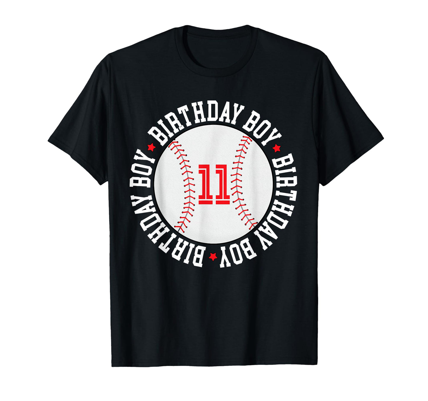 11 Year Old Baseball Supplies 11Th T-Shirt - Trendy Graphic for Adults - T-Shirt, Sweatshirt, Hoodie